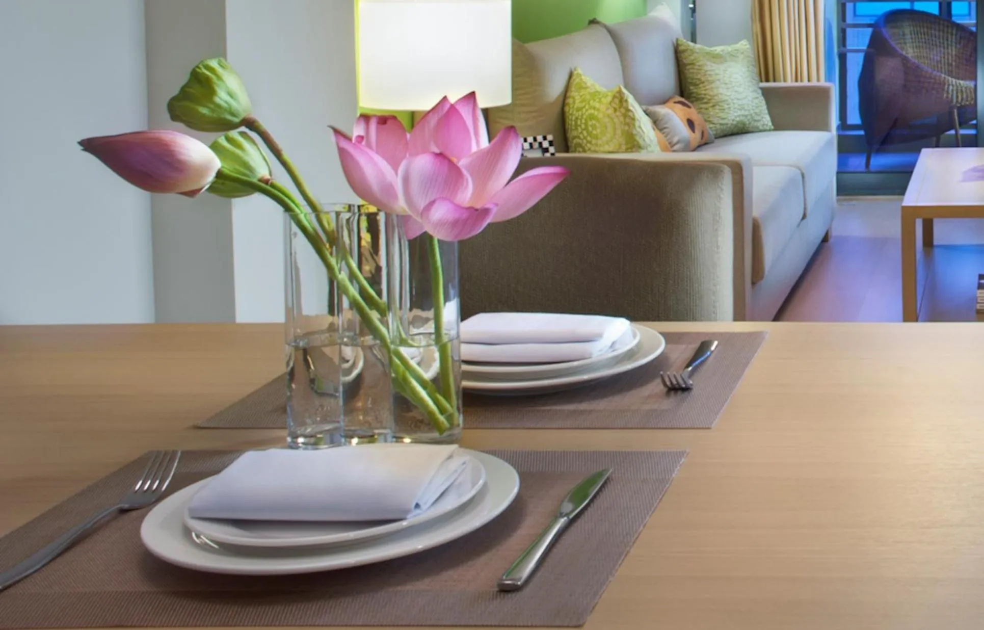 Dining area in Citadines Zhuankou Wuhan