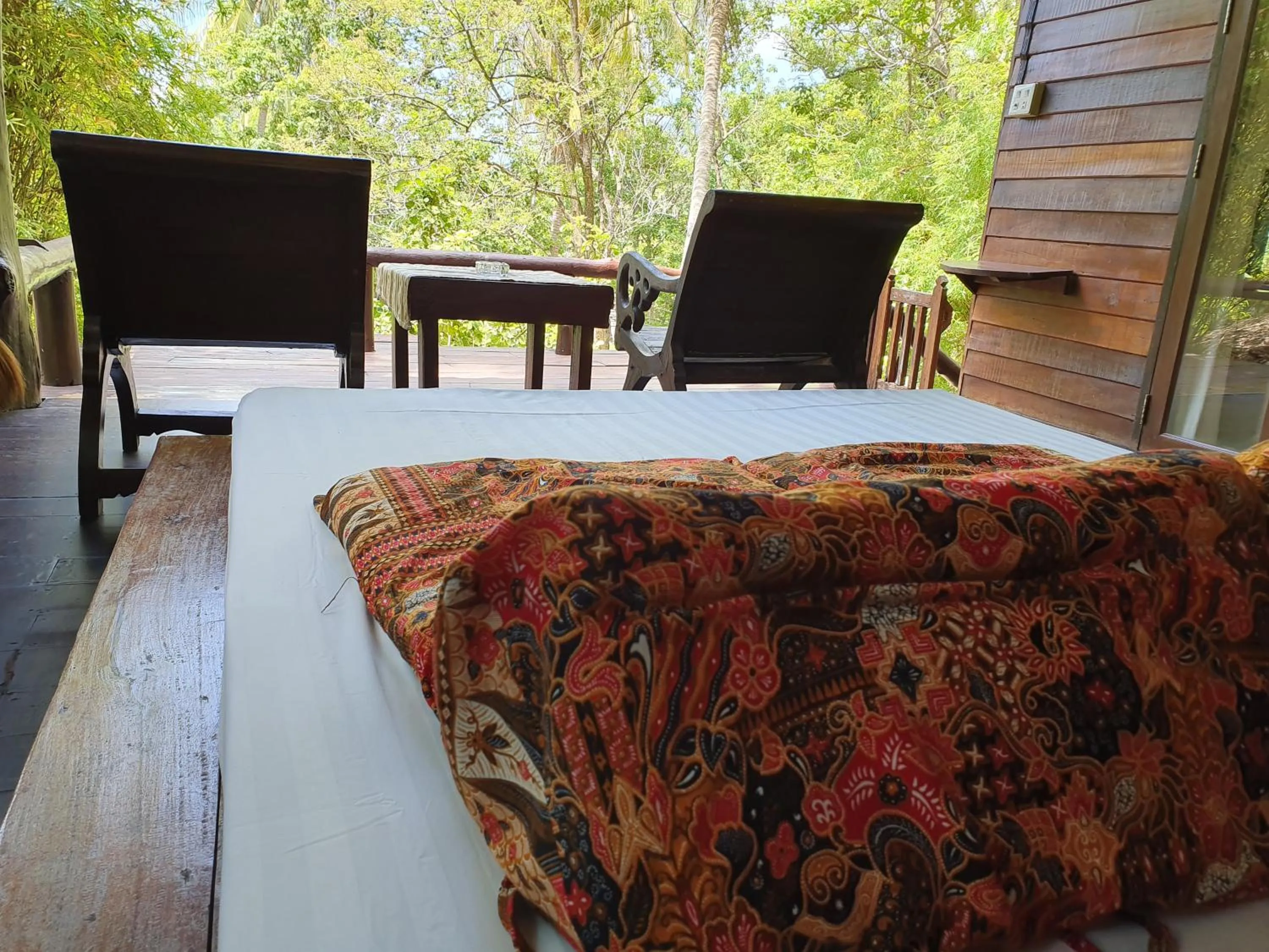 Seating area in Sensi Paradise Beach Resort