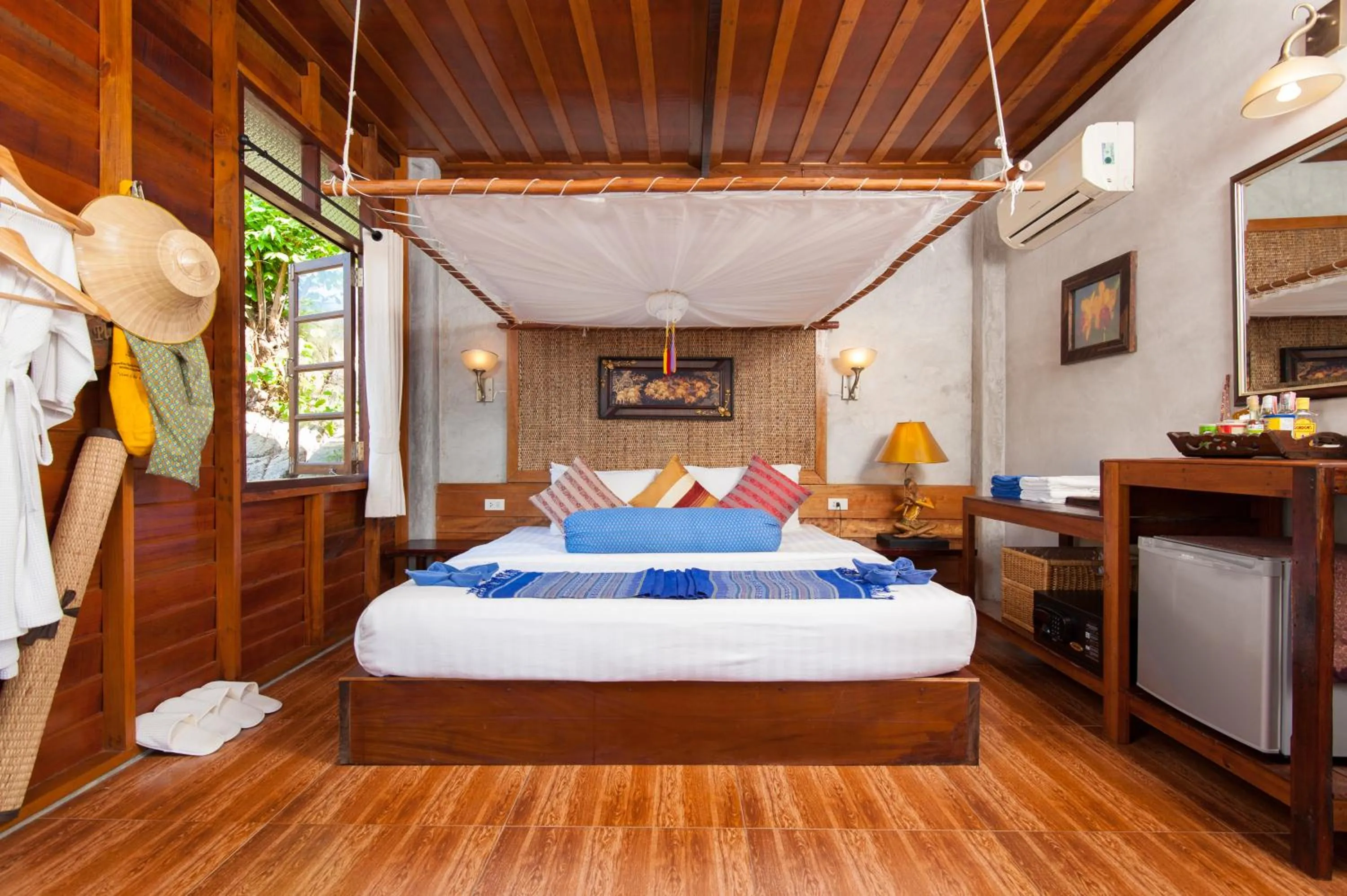 Bed in Sensi Paradise Beach Resort