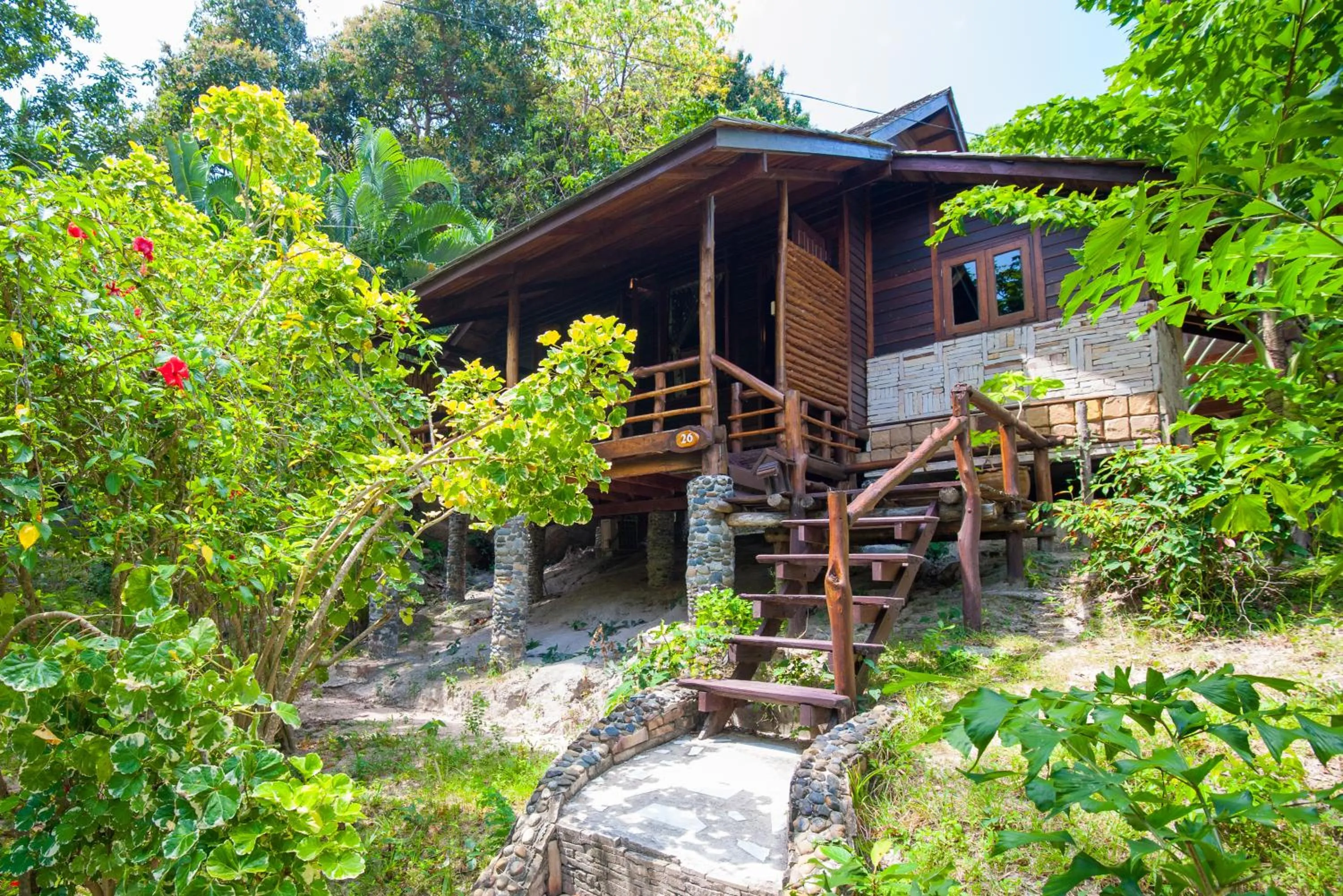 Property building in Sensi Paradise Beach Resort