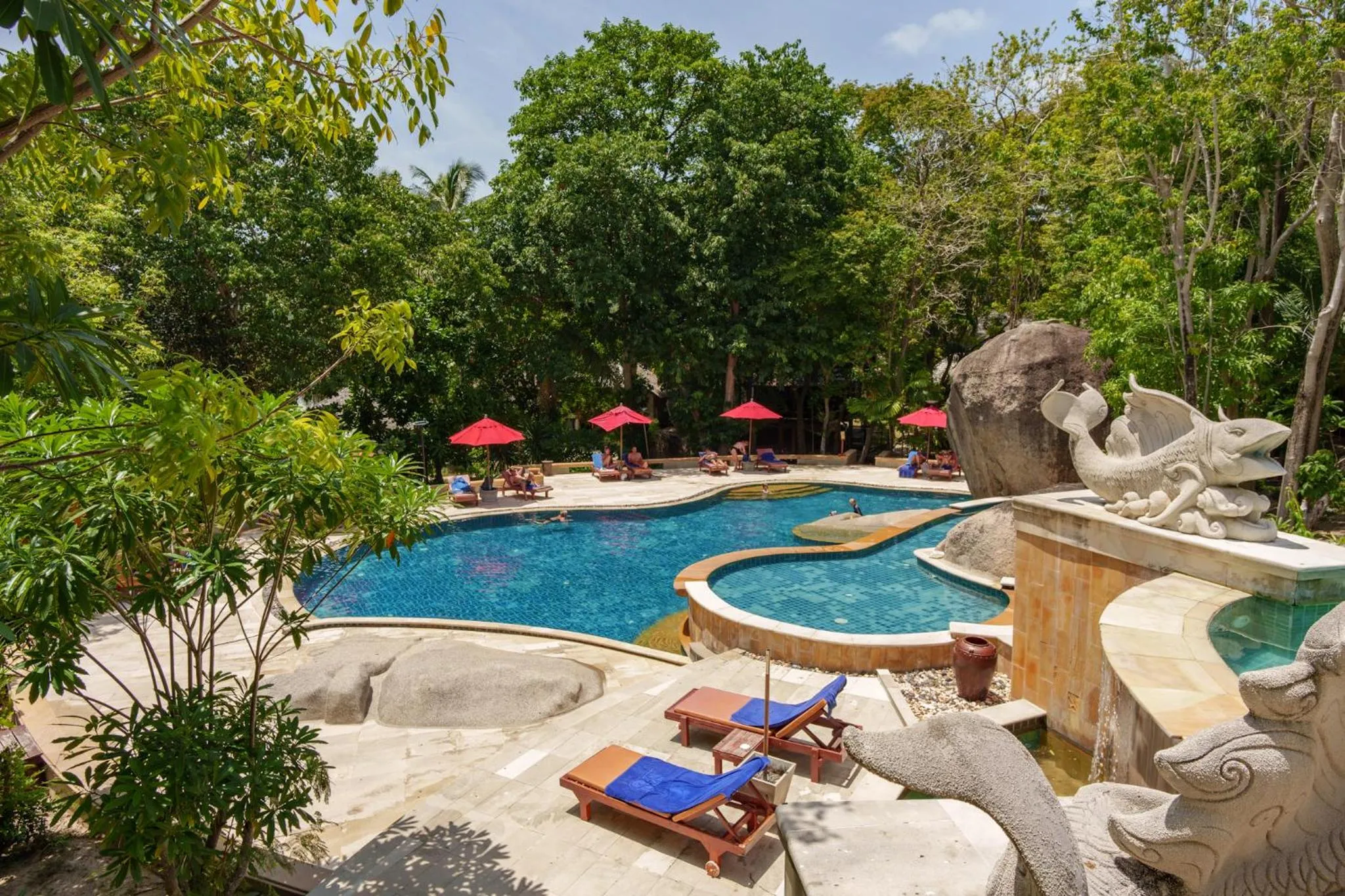 Swimming pool in Sensi Paradise Beach Resort