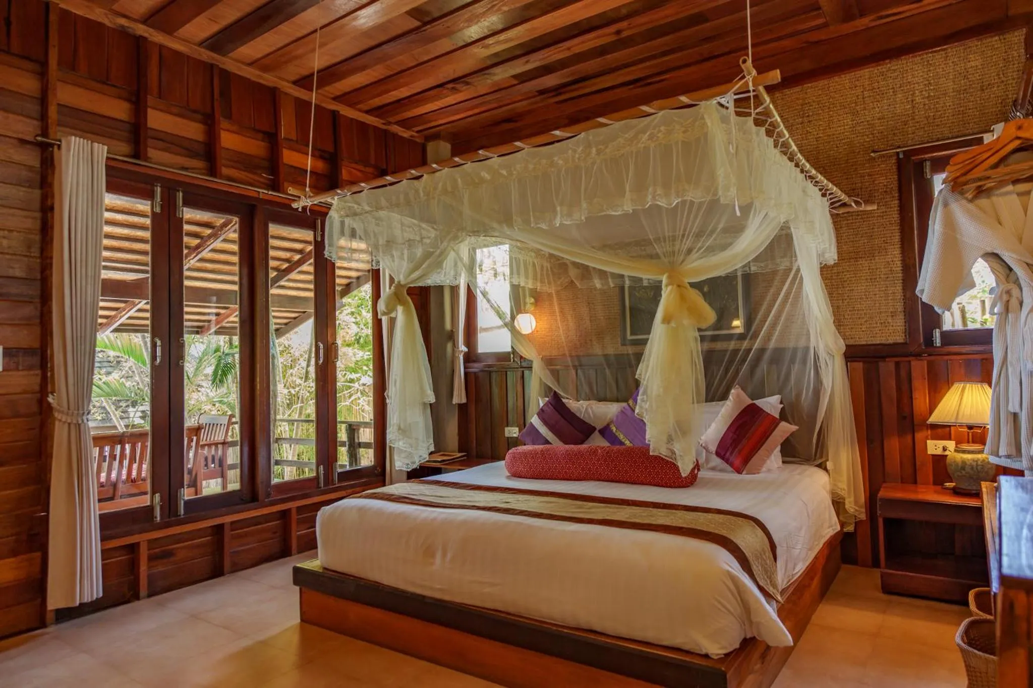 Bed in Sensi Paradise Beach Resort