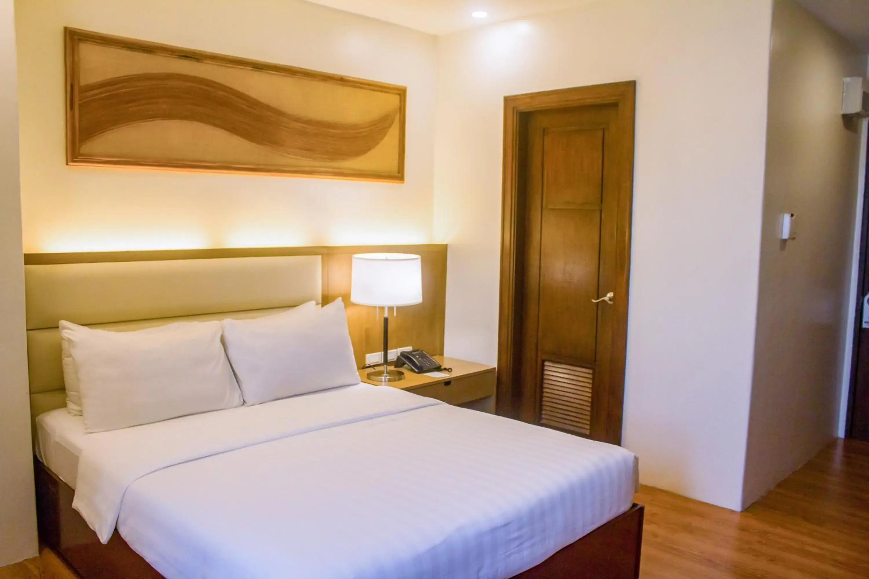 Bed in Citi Park Hotel Cebu powered by Cocotel Bed in Citi Park Hotel Cebu powered by Cocotel