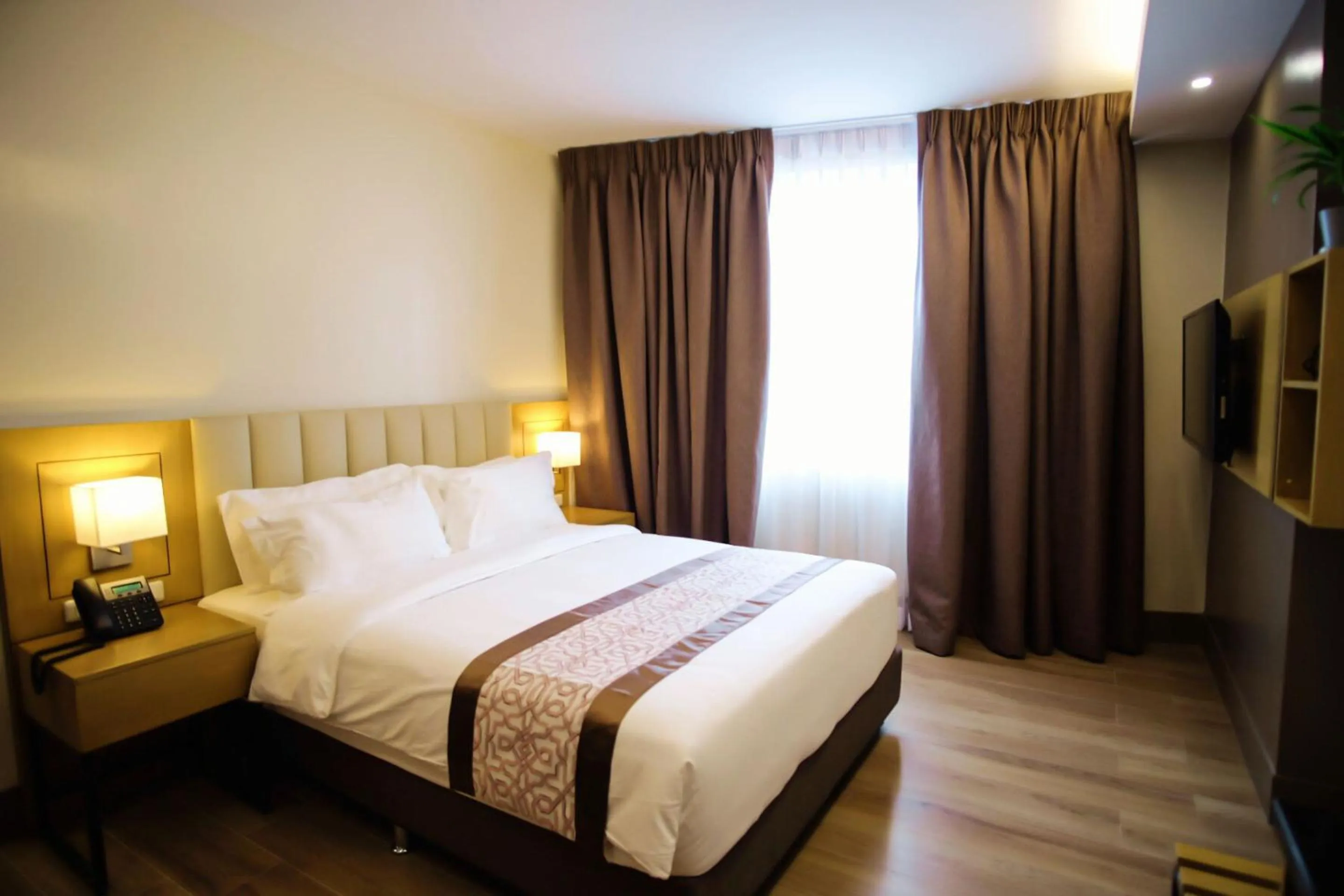 Bed in Citi Park Hotel Cebu powered by Cocotel