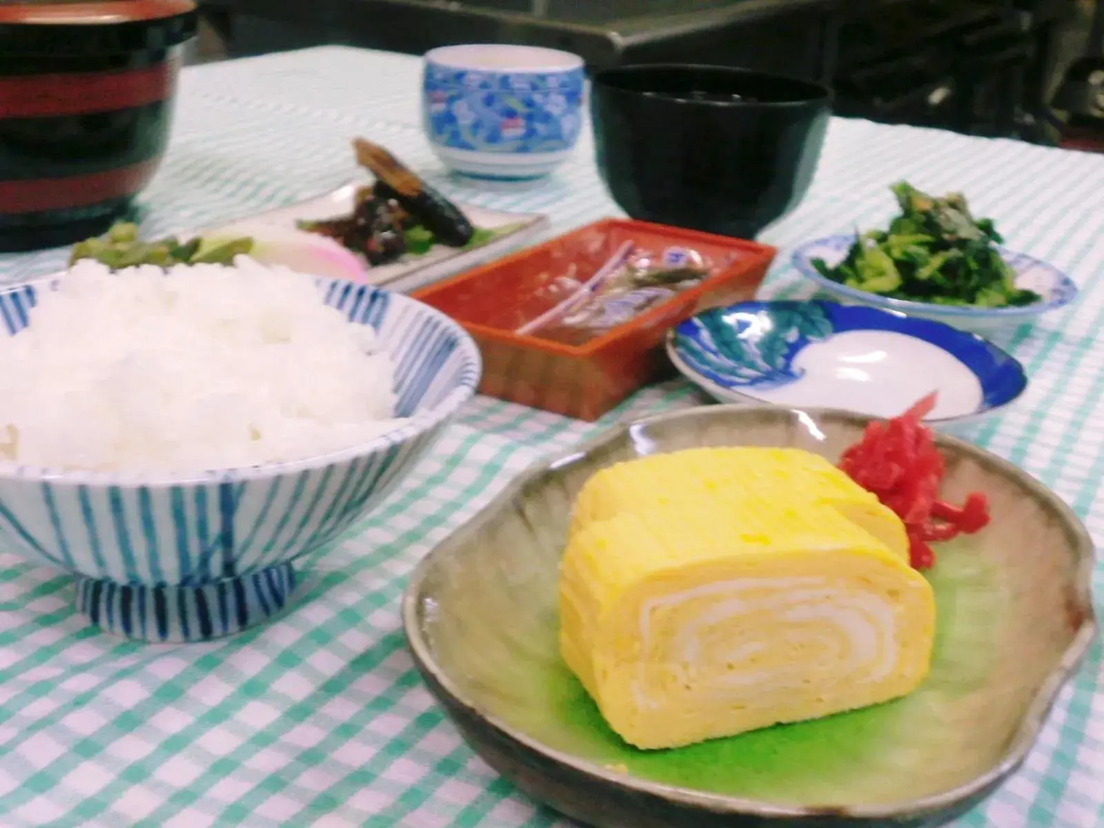 Asian breakfast in Suzukisou Asian breakfast in Suzukisou