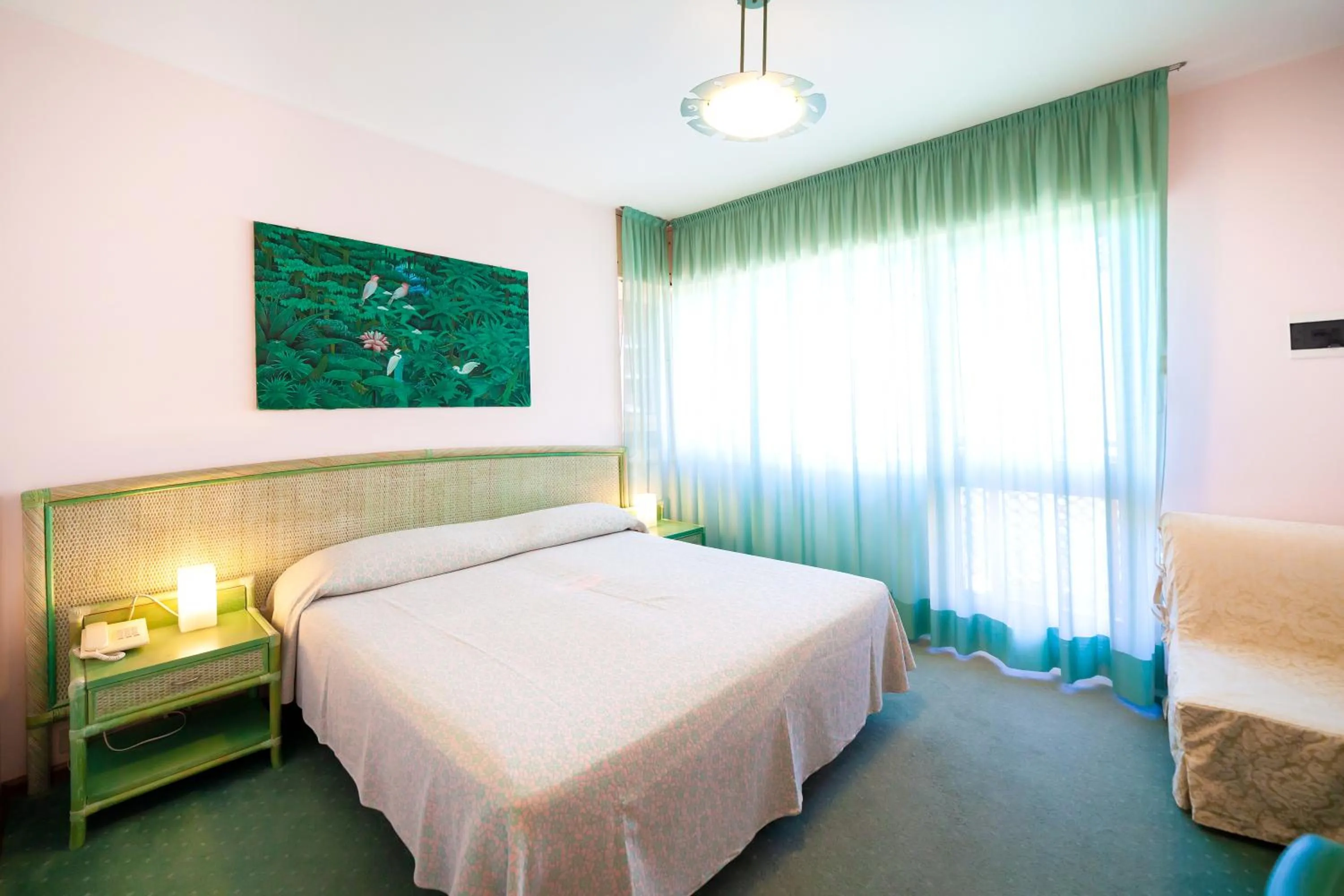 Bed in Hotel American