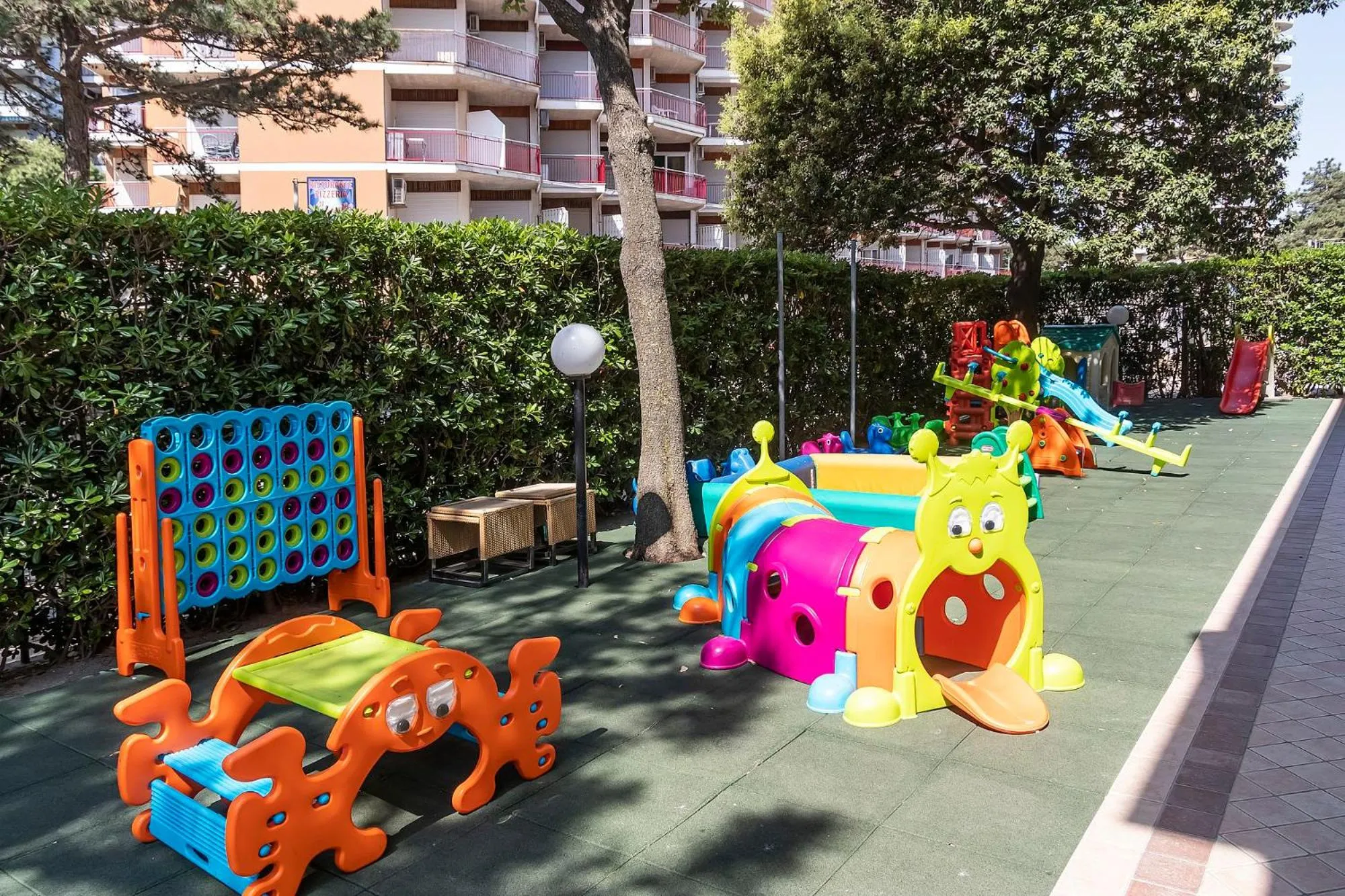 Children play ground in Hotel American