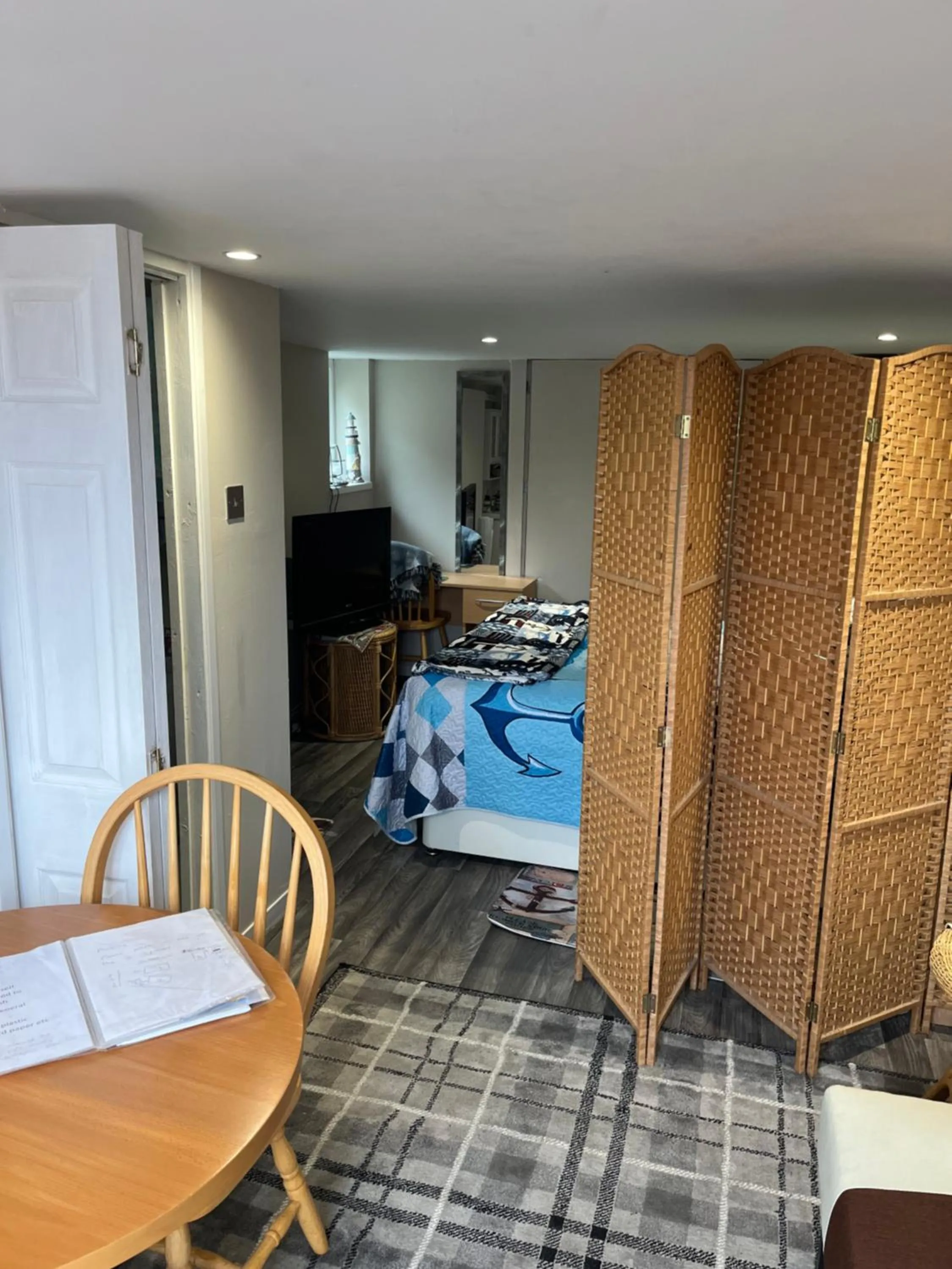 Bed in Cove Cott Guest Accommodation