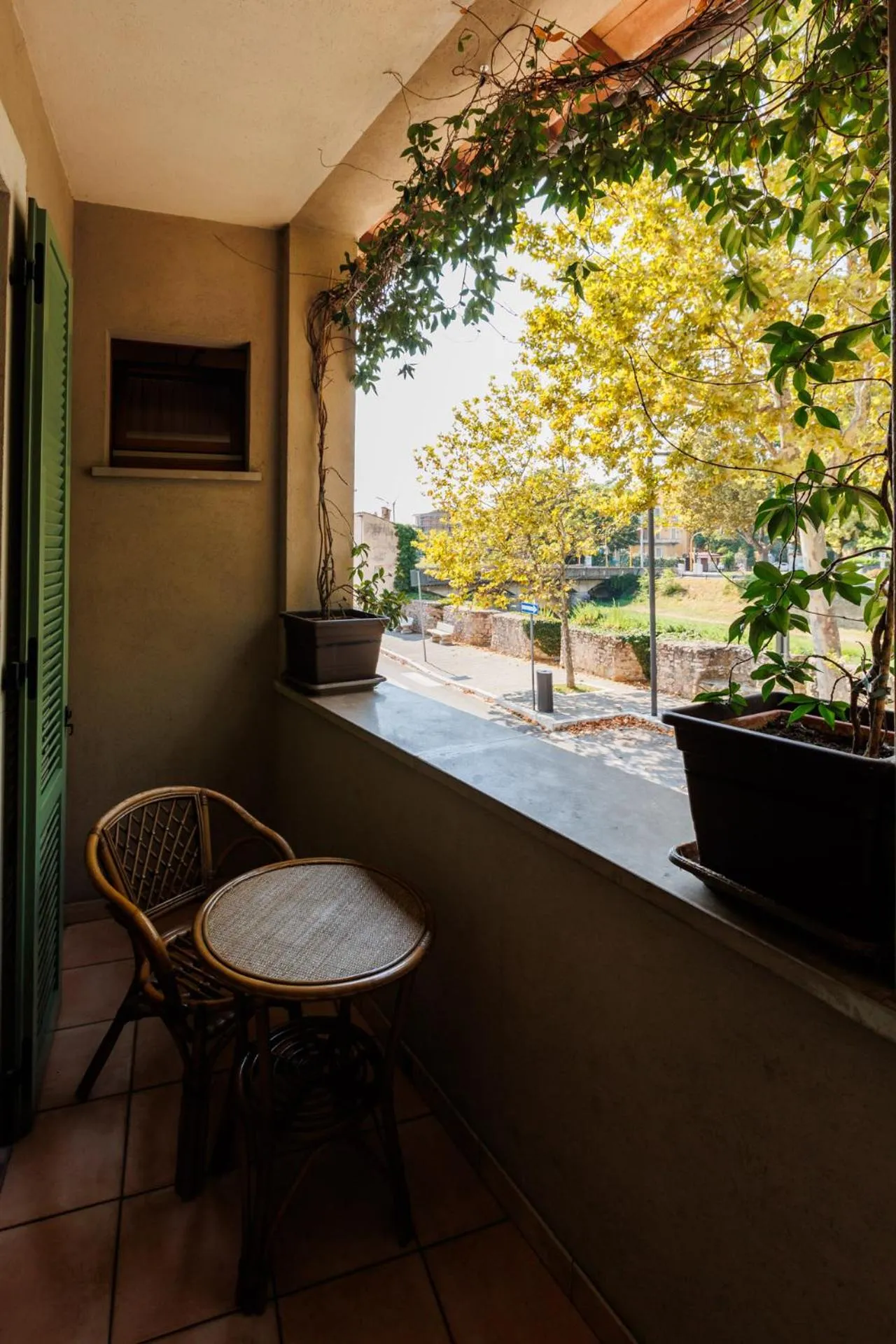 River view in Hotel Le Mura