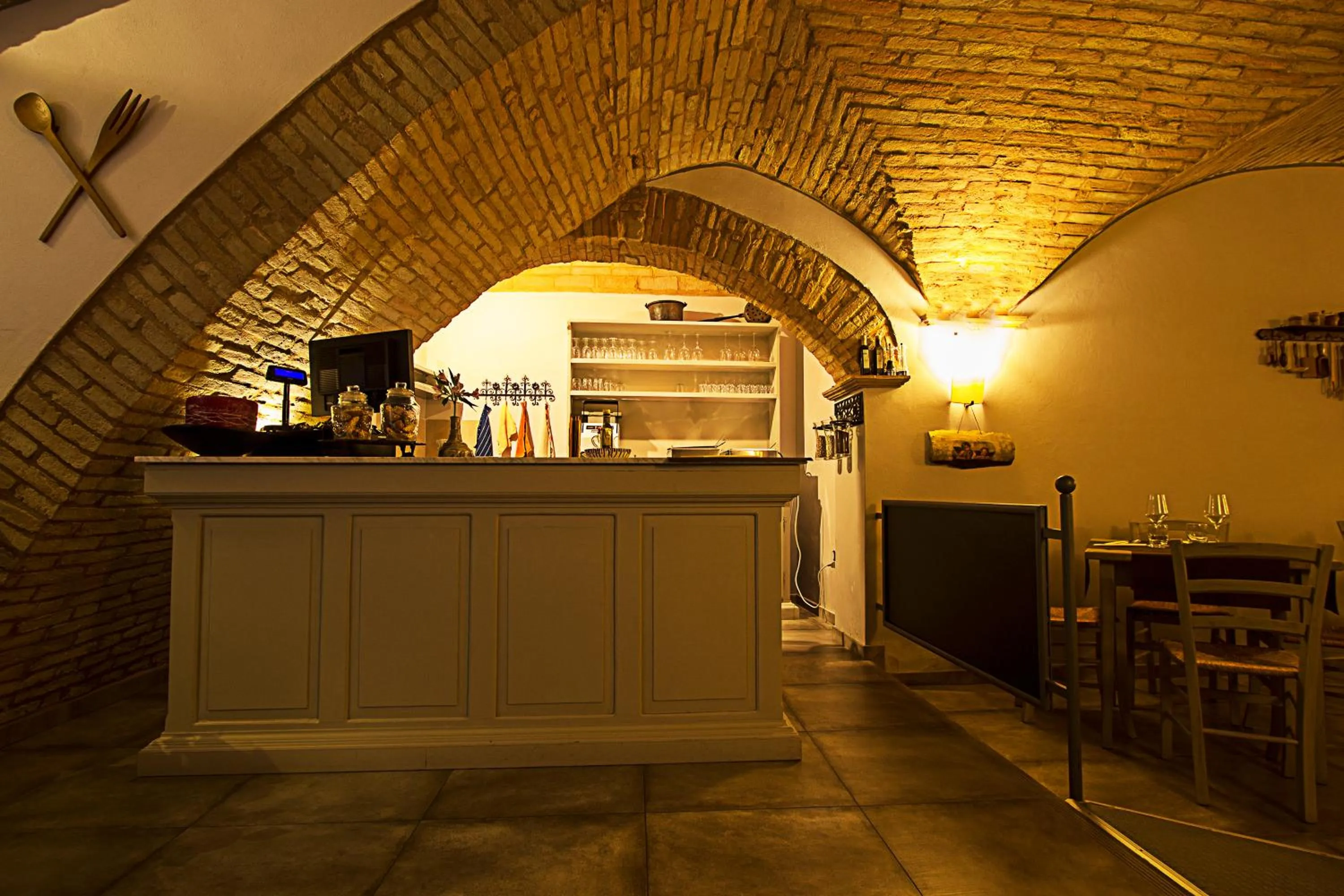 Restaurant/places to eat in Hotel Le Mura