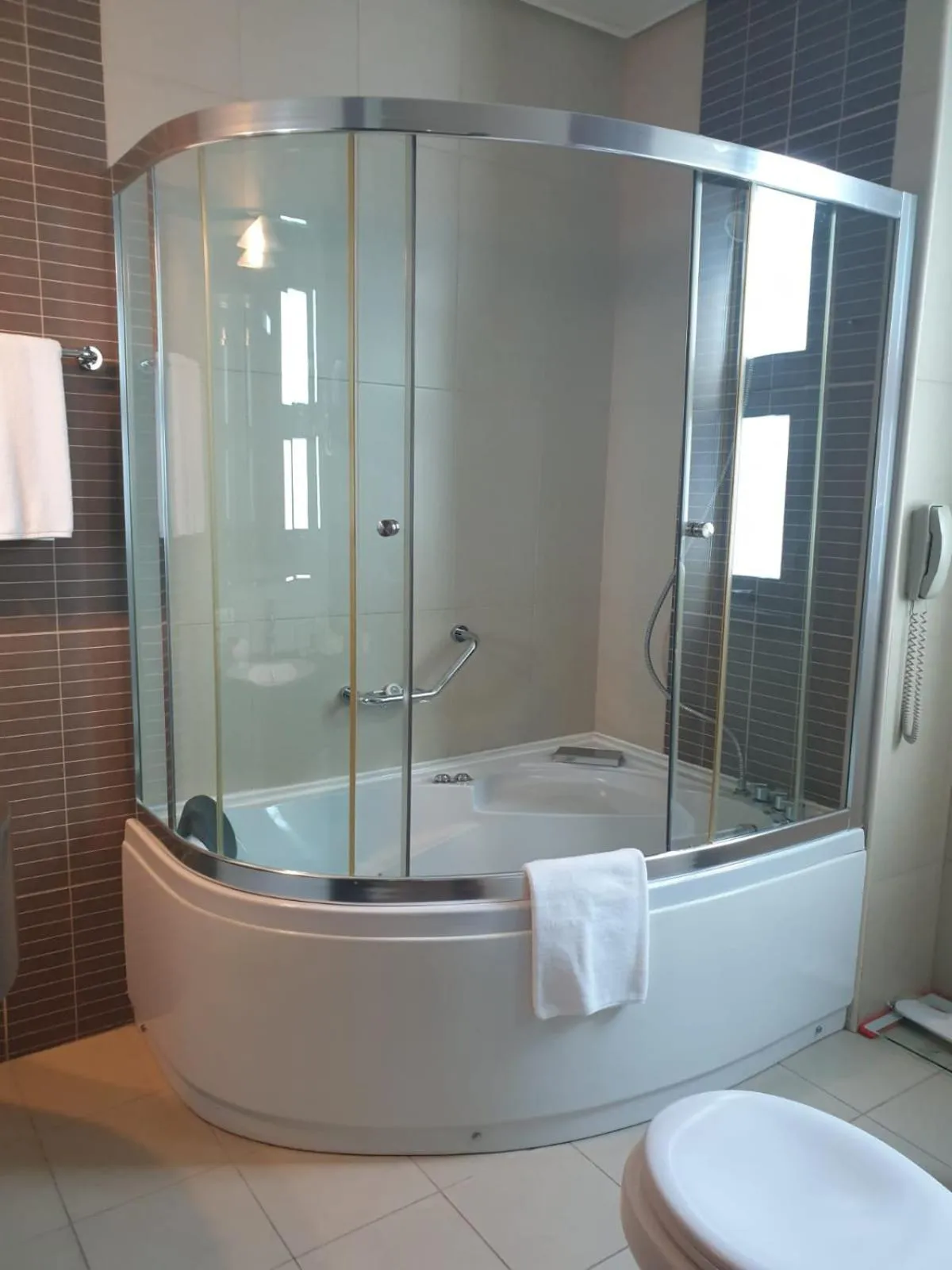 Bathroom in Costa Del Sol Hotel by Arabian Link