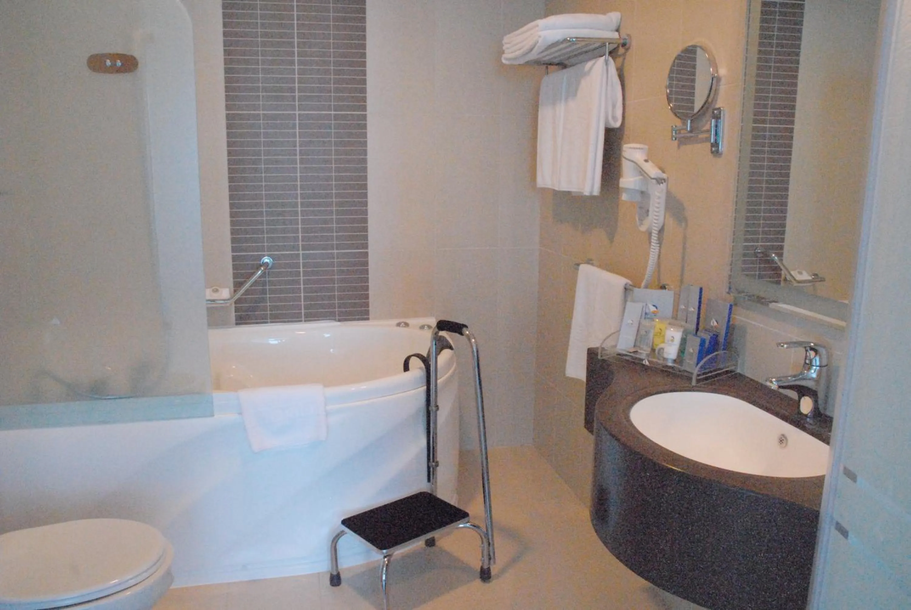 Bathroom in Costa Del Sol Hotel by Arabian Link