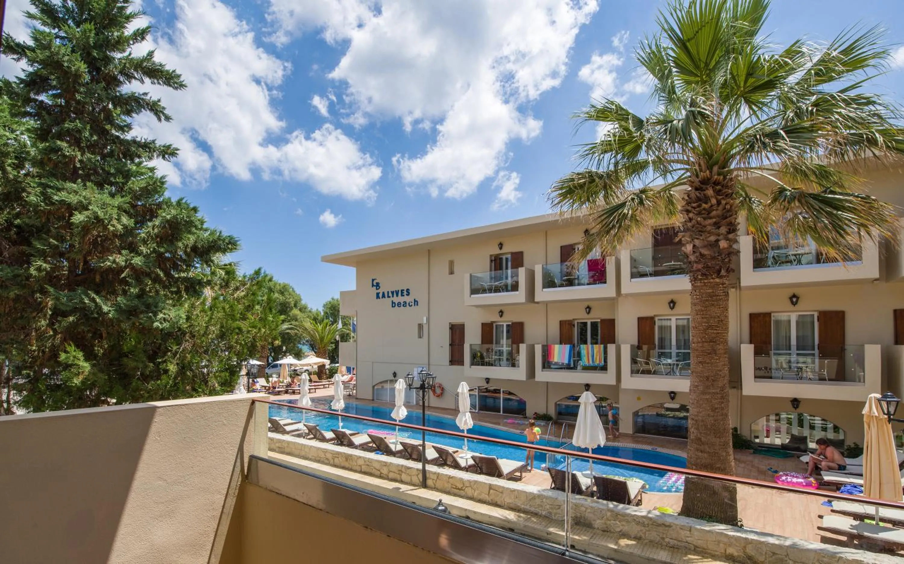 Property building in Kalyves Beach Hotel