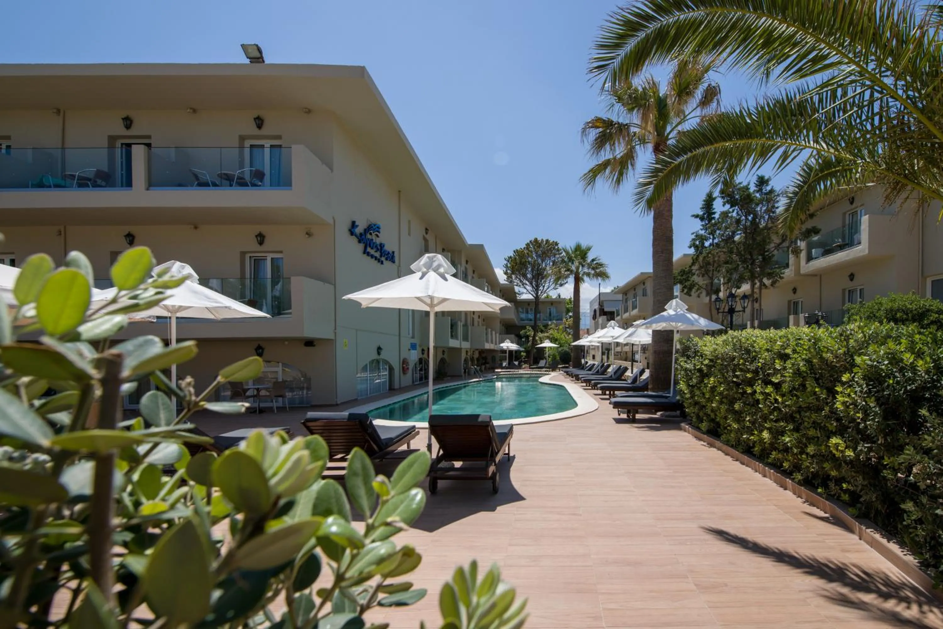 Property building in Kalyves Beach Hotel