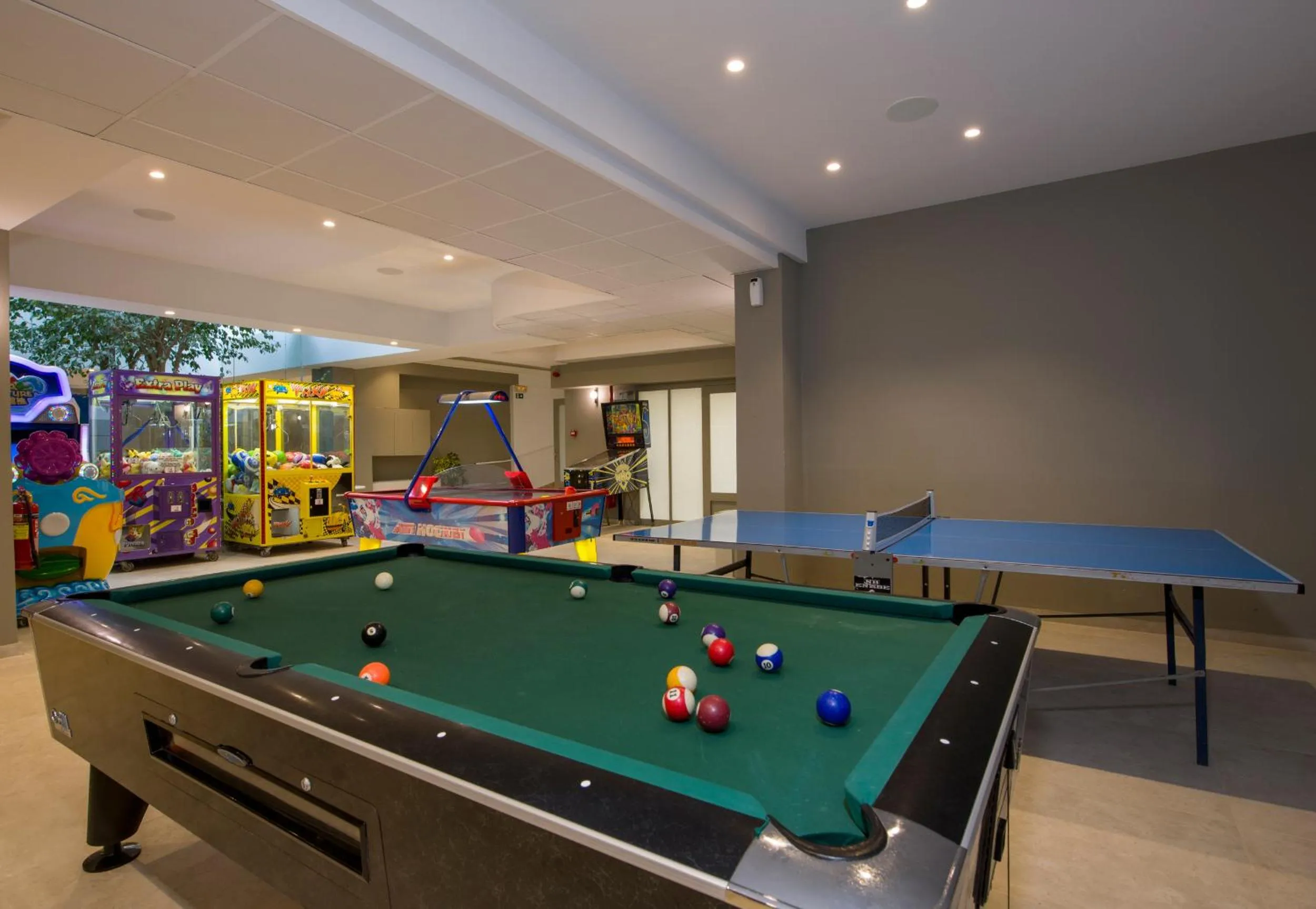 Game Room in Kalyves Beach Hotel