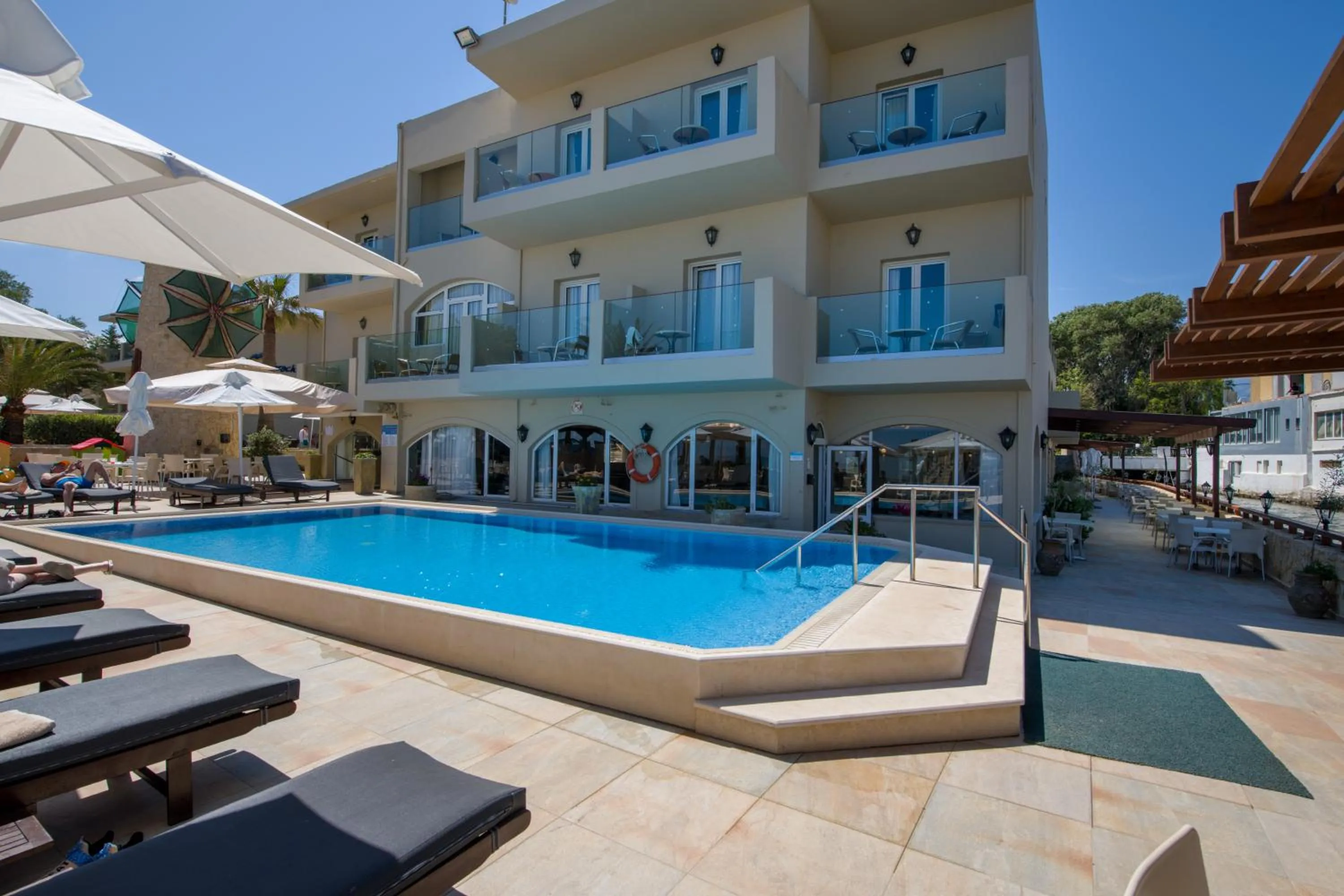 Property building in Kalyves Beach Hotel