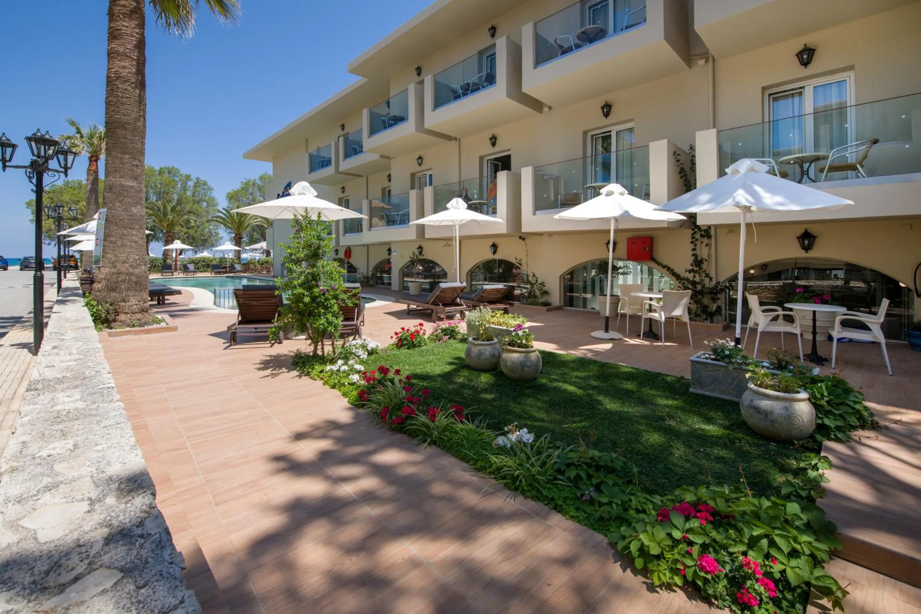 Property building in Kalyves Beach Hotel