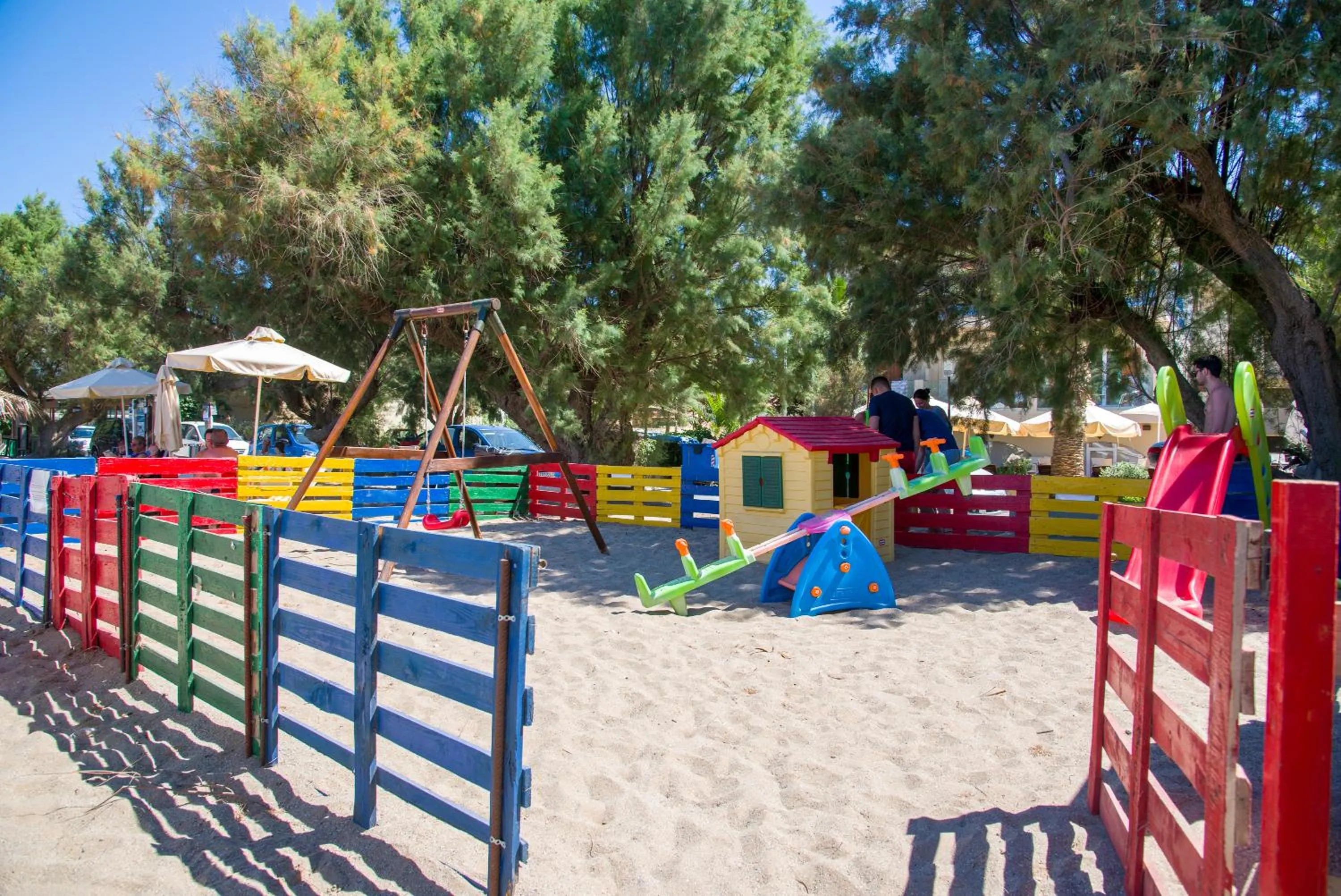 Children play ground in Kalyves Beach Hotel