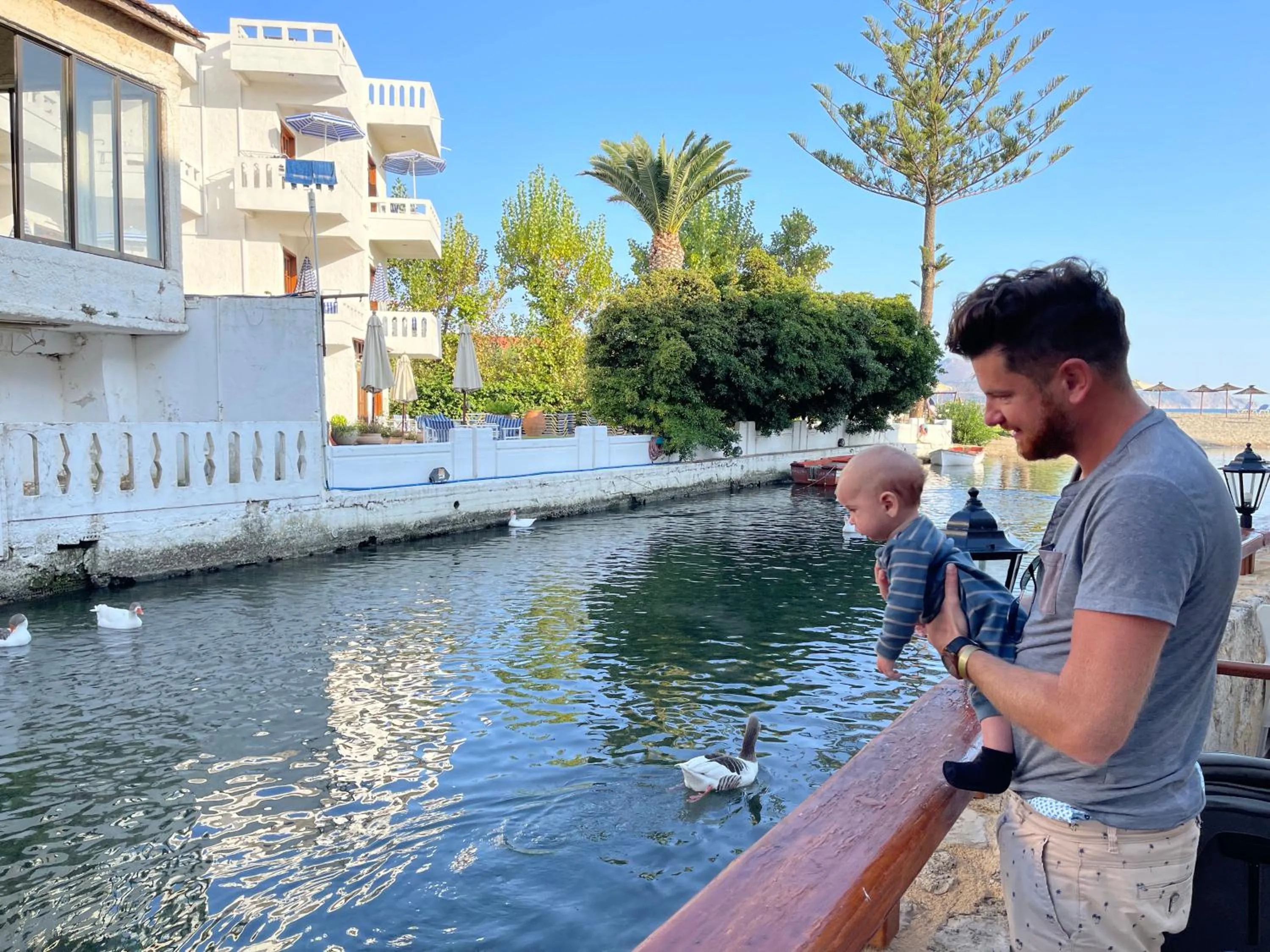 Dining area in Kalyves Beach Hotel