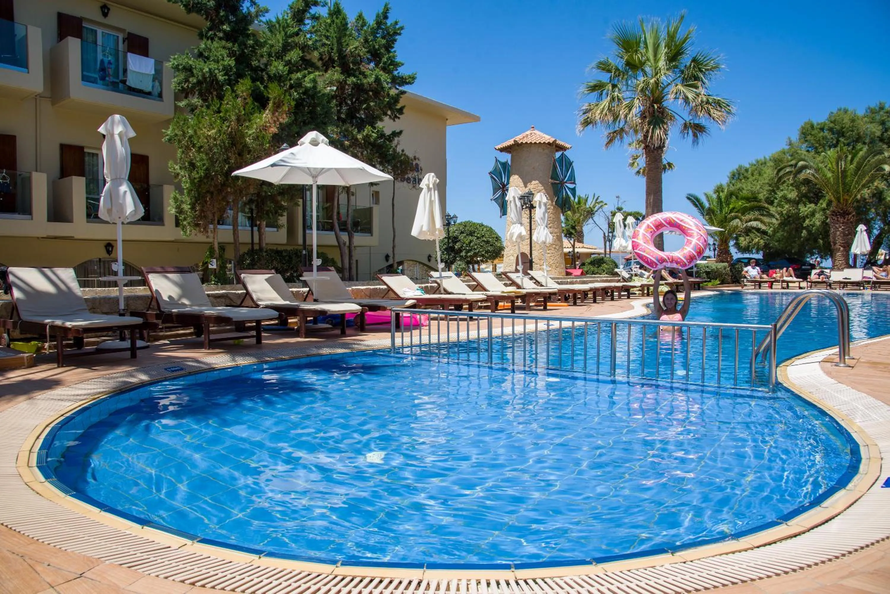 Swimming pool in Kalyves Beach Hotel
