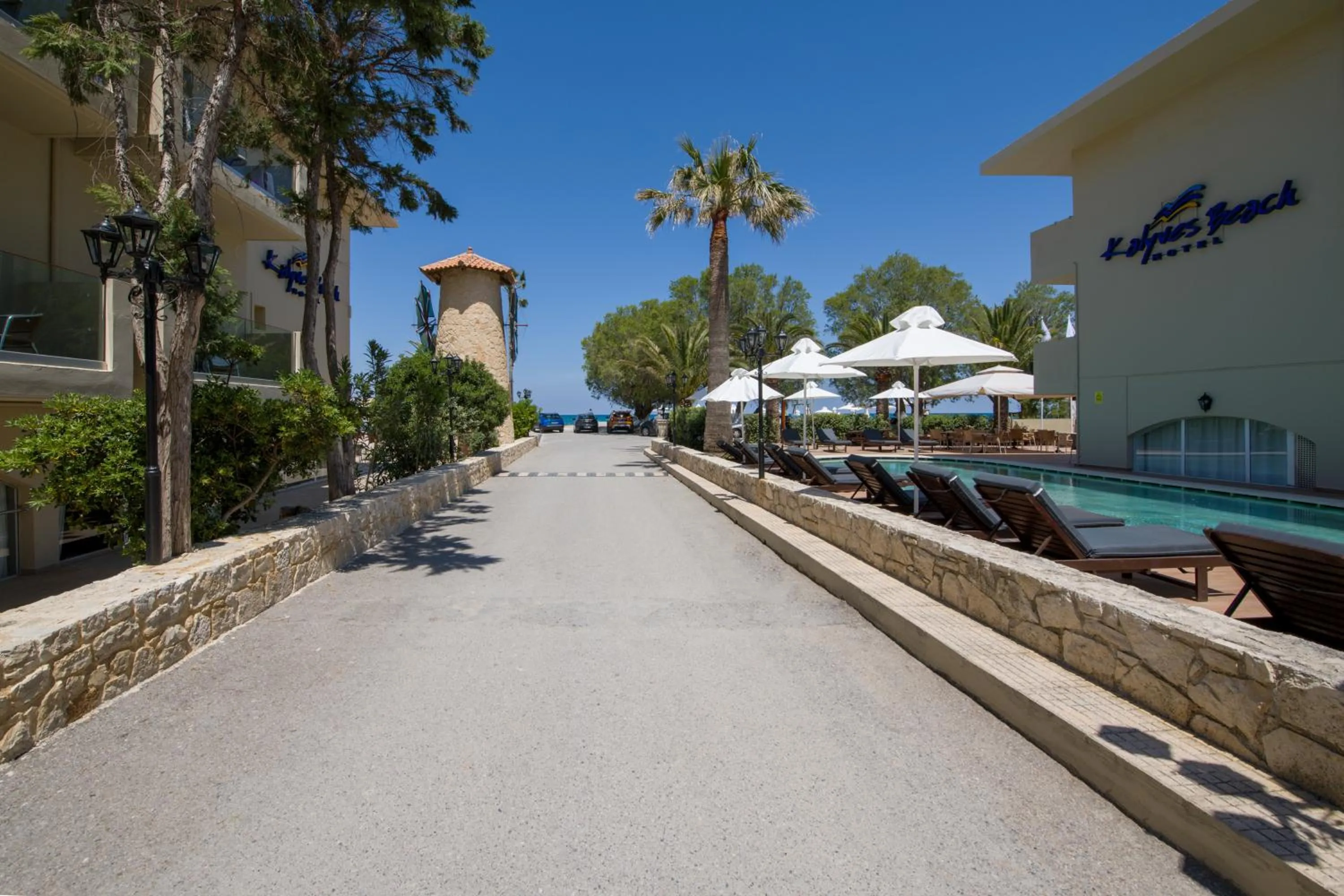 Property building in Kalyves Beach Hotel