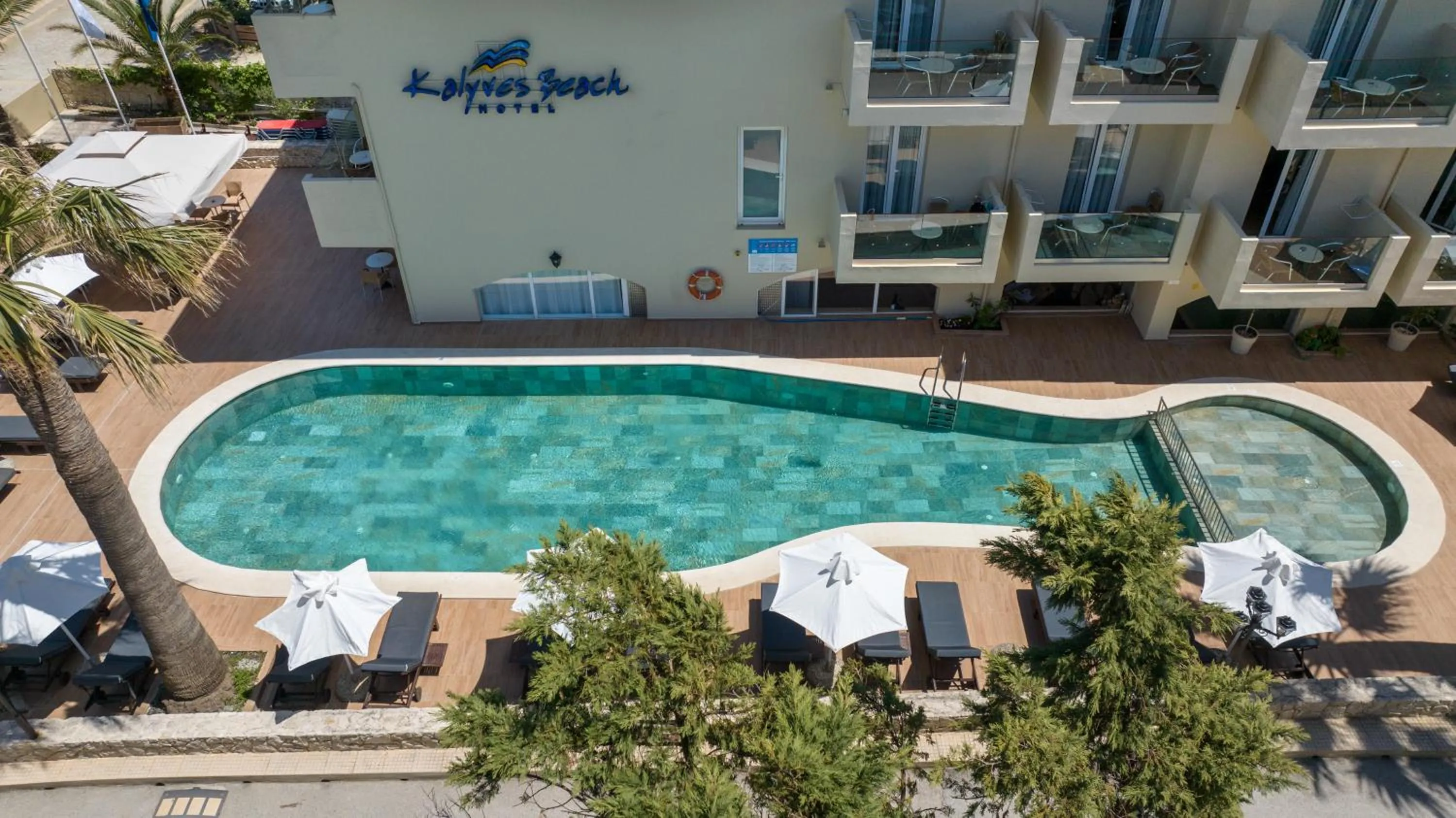 Swimming pool in Kalyves Beach Hotel