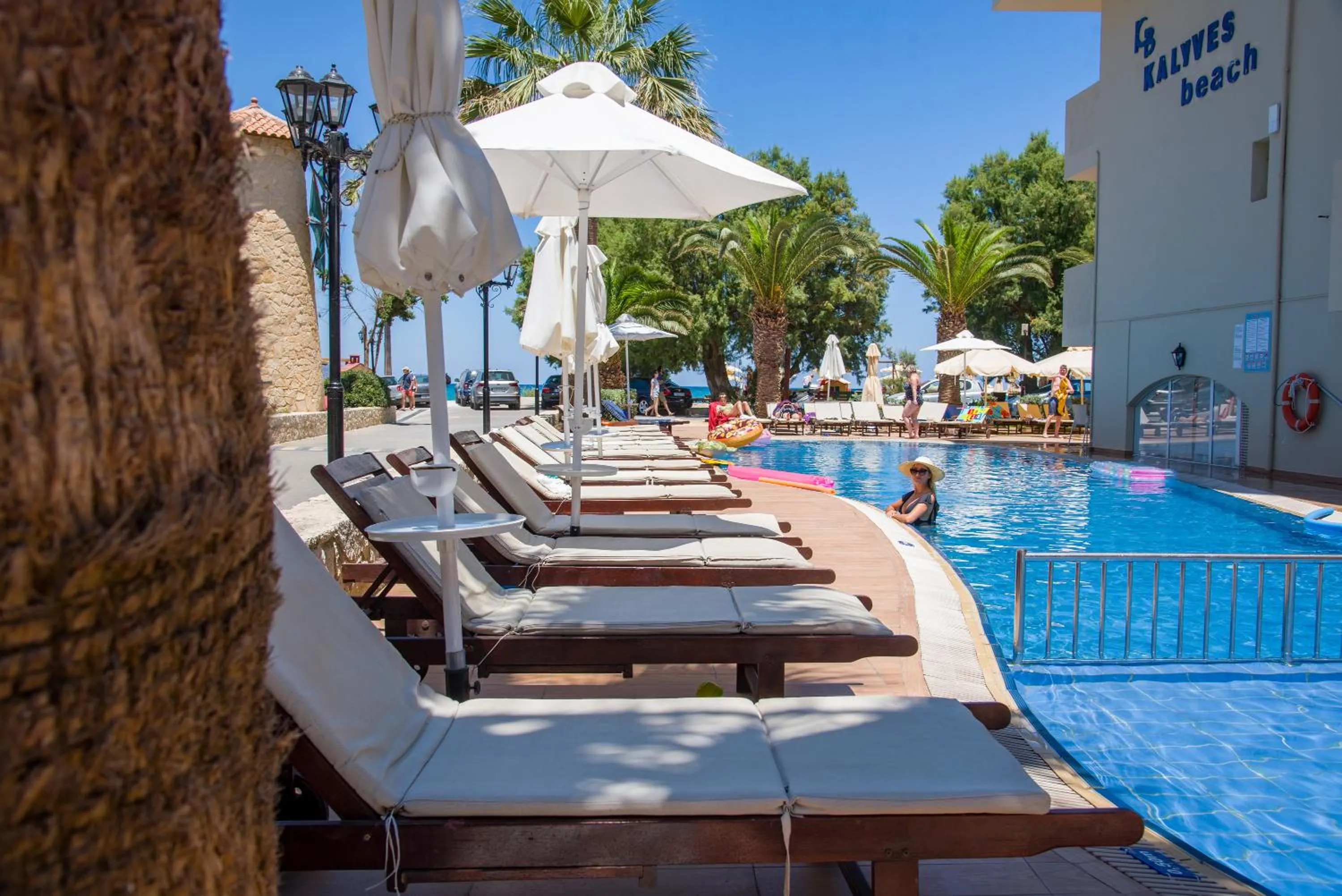 Swimming pool in Kalyves Beach Hotel