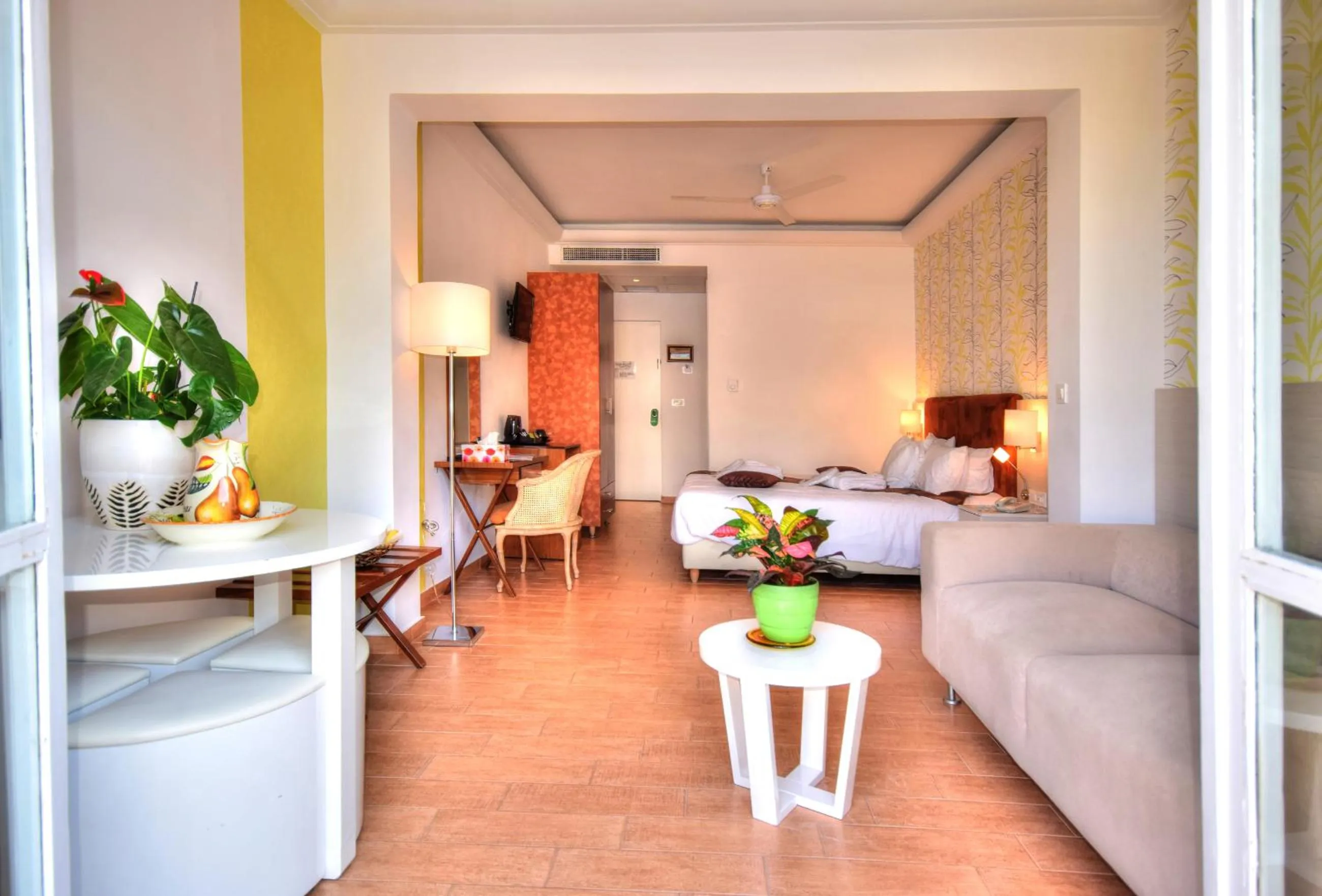 Bed in Kalyves Beach Hotel