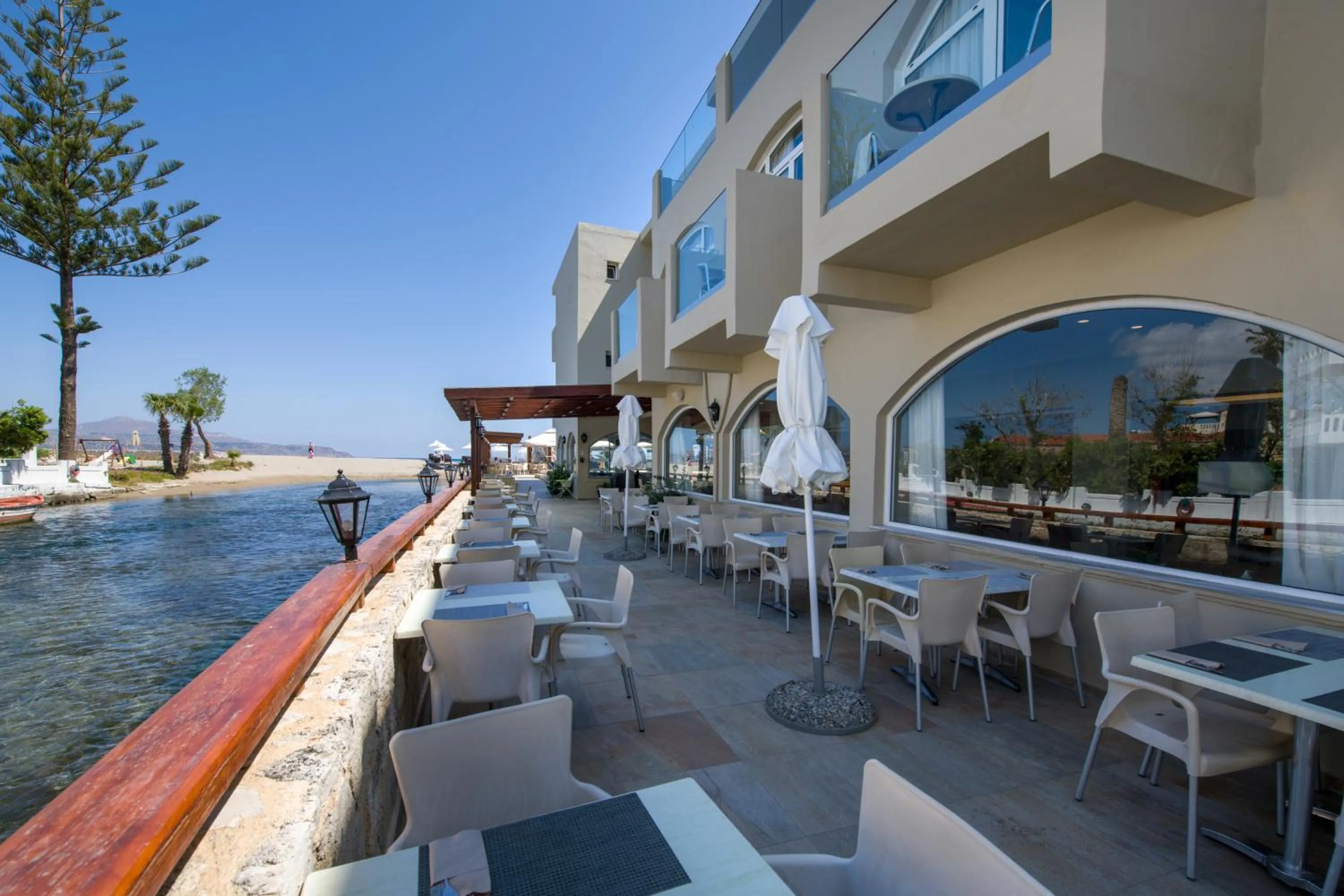 Property building in Kalyves Beach Hotel