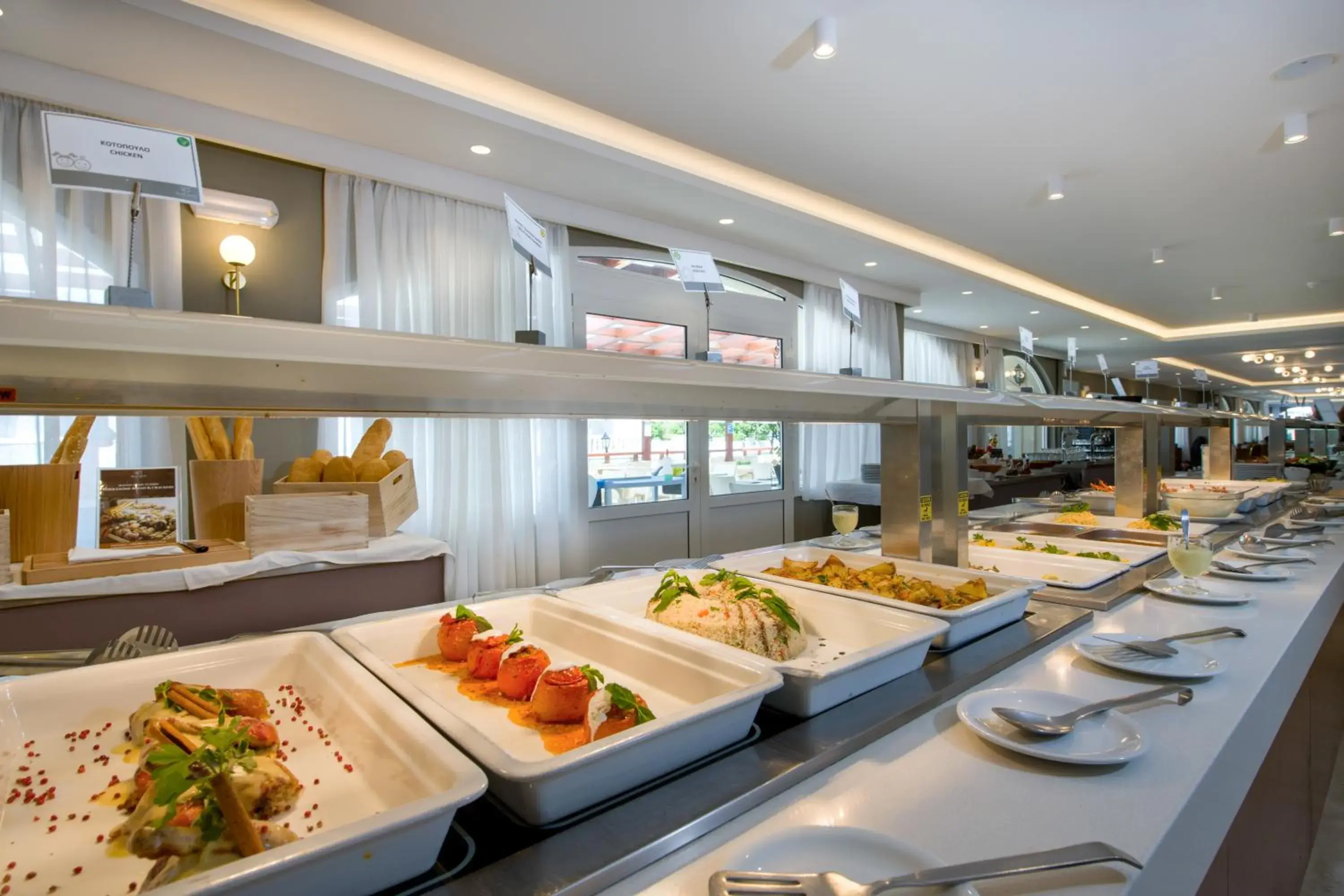 Food and drinks in Kalyves Beach Hotel Food and drinks in Kalyves Beach Hotel