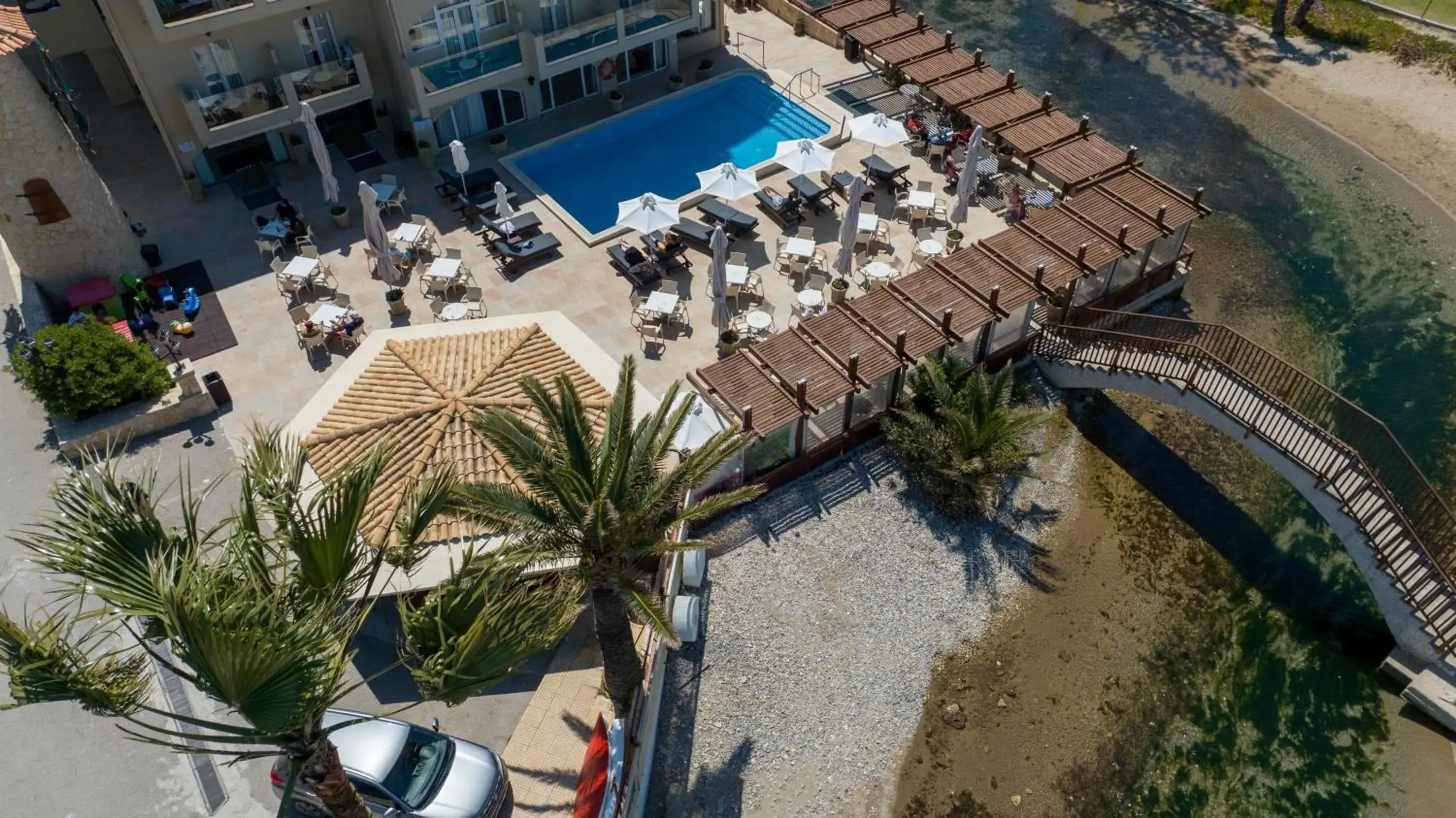 Property building in Kalyves Beach Hotel Property building in Kalyves Beach Hotel