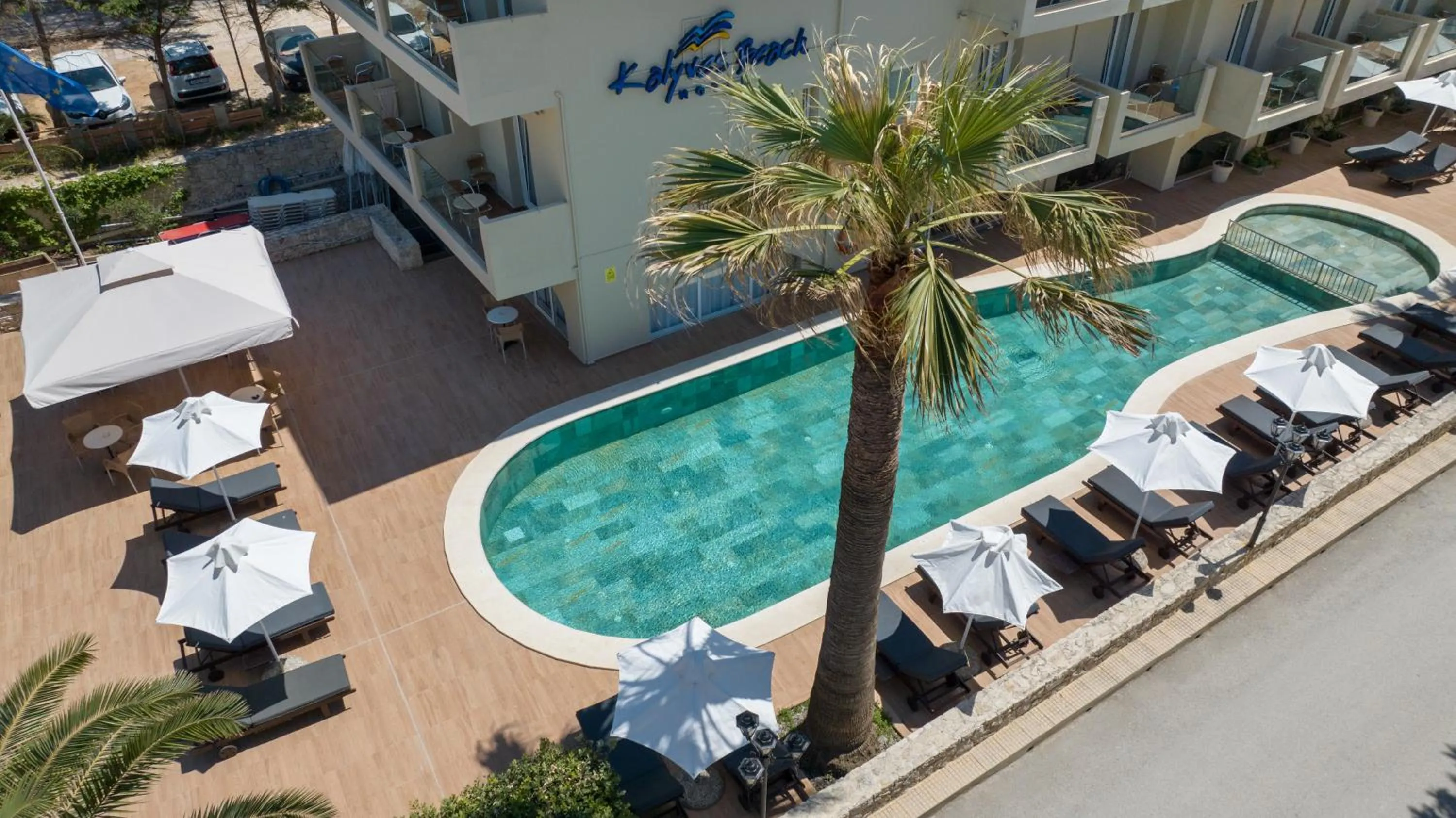 Swimming pool in Kalyves Beach Hotel