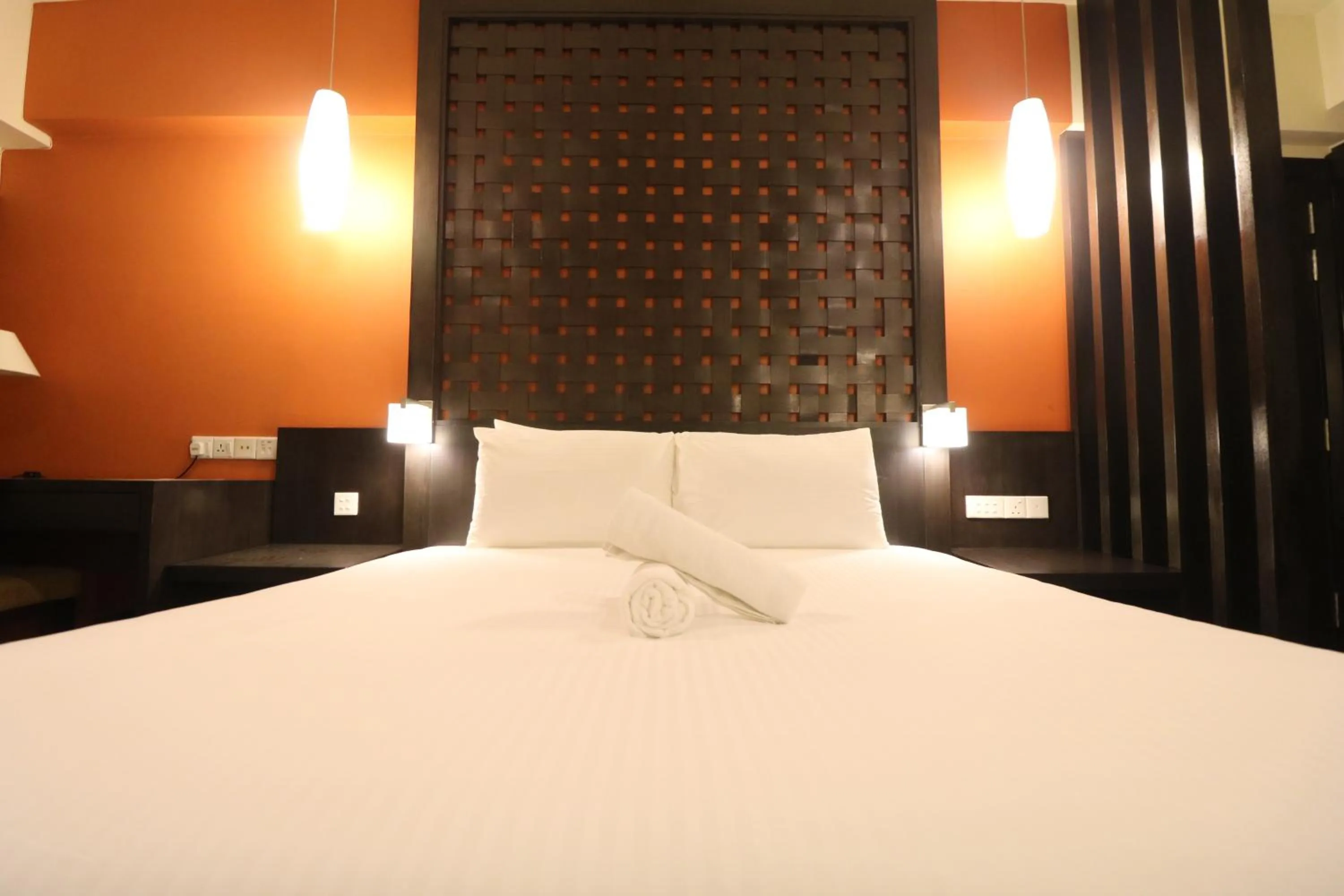 Bed in Millennium Suite At Pyramid Tower