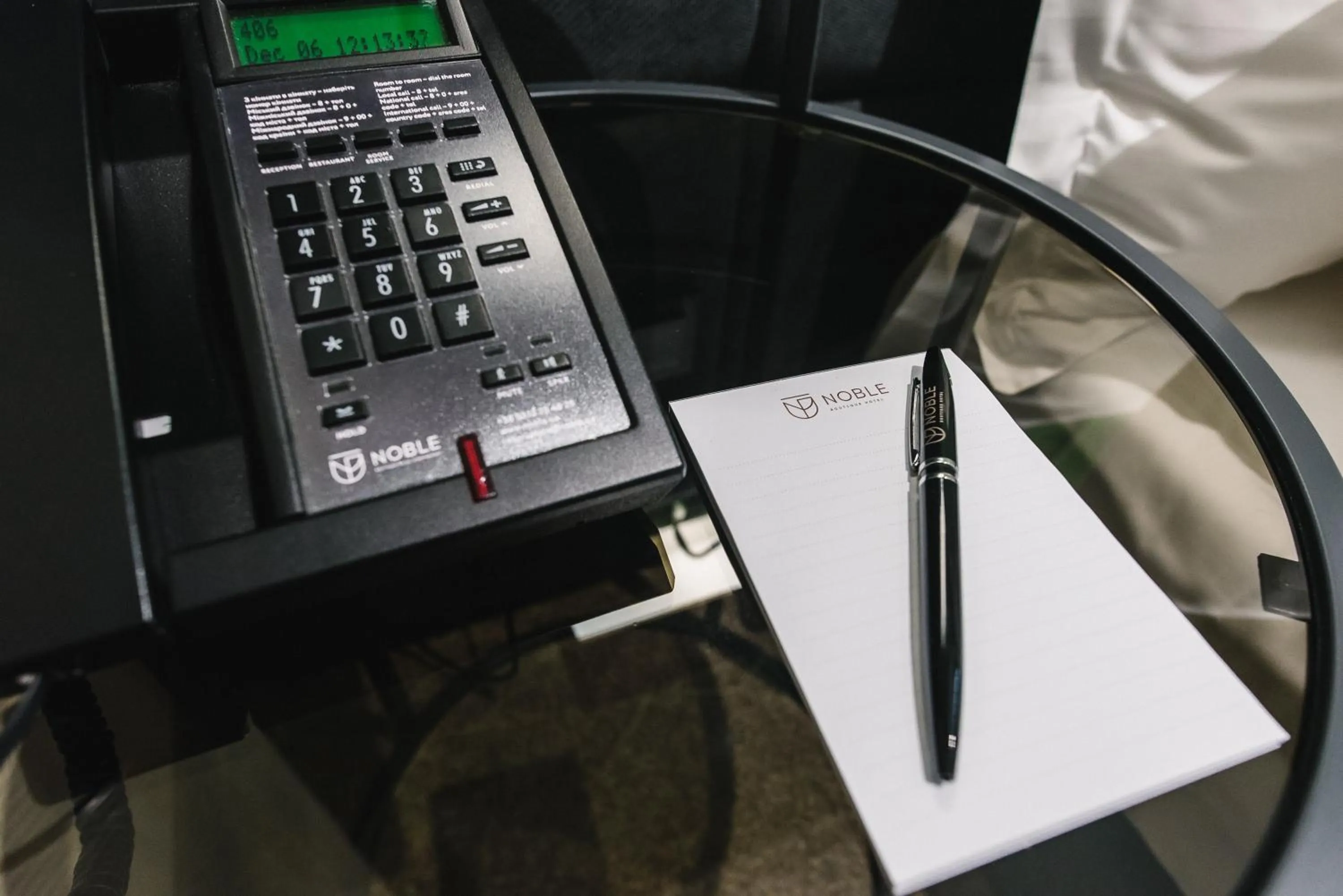 Decorative detail in Noble Boutique Hotel