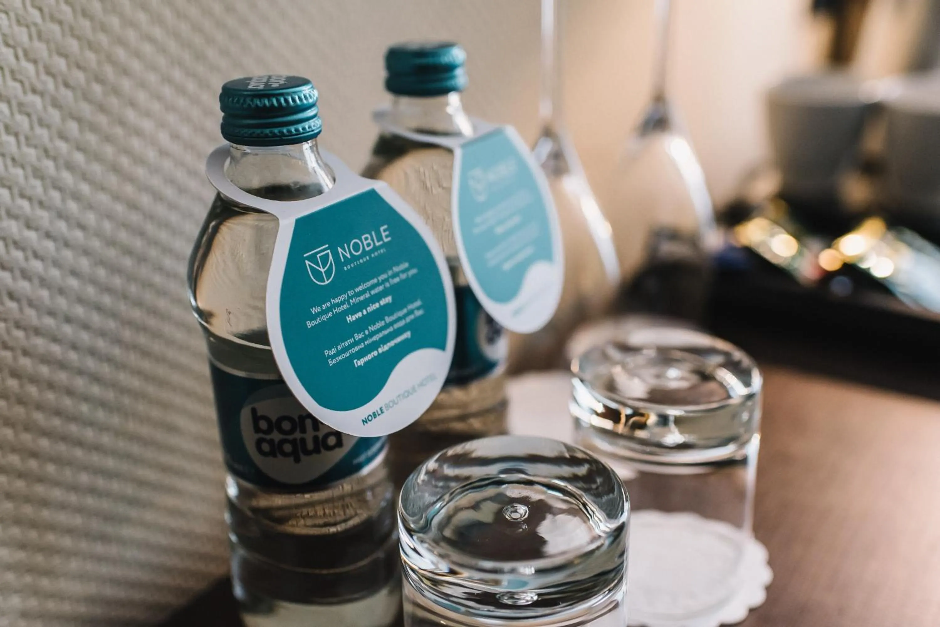 Decorative detail in Noble Boutique Hotel