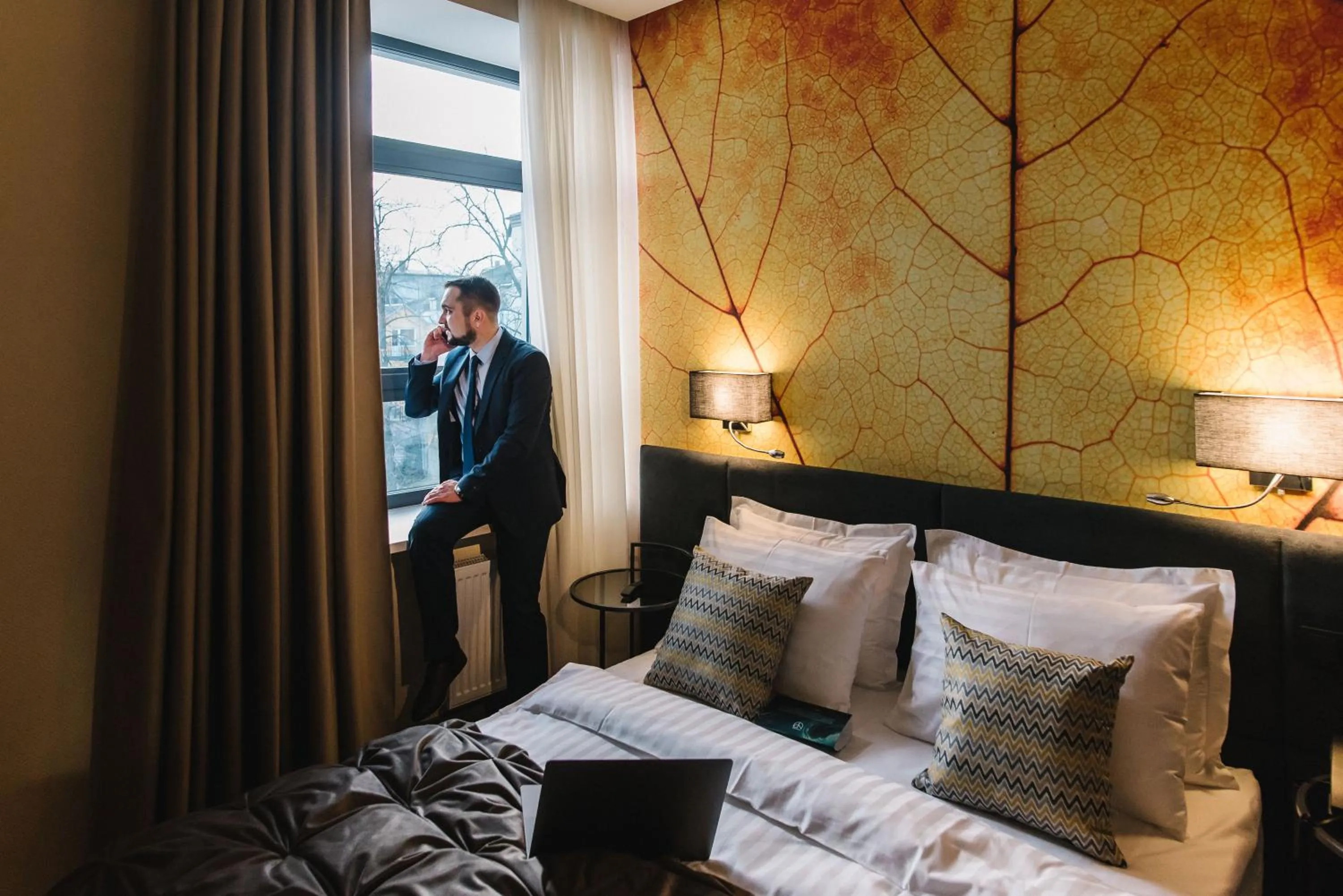 Photo of the whole room, Bed in Noble Boutique Hotel