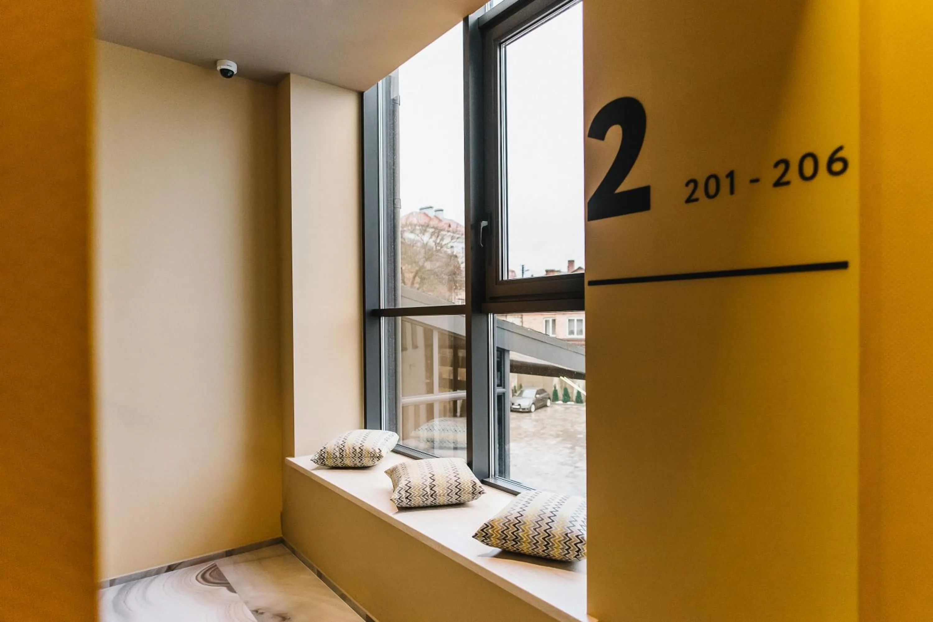 Decorative detail in Noble Boutique Hotel