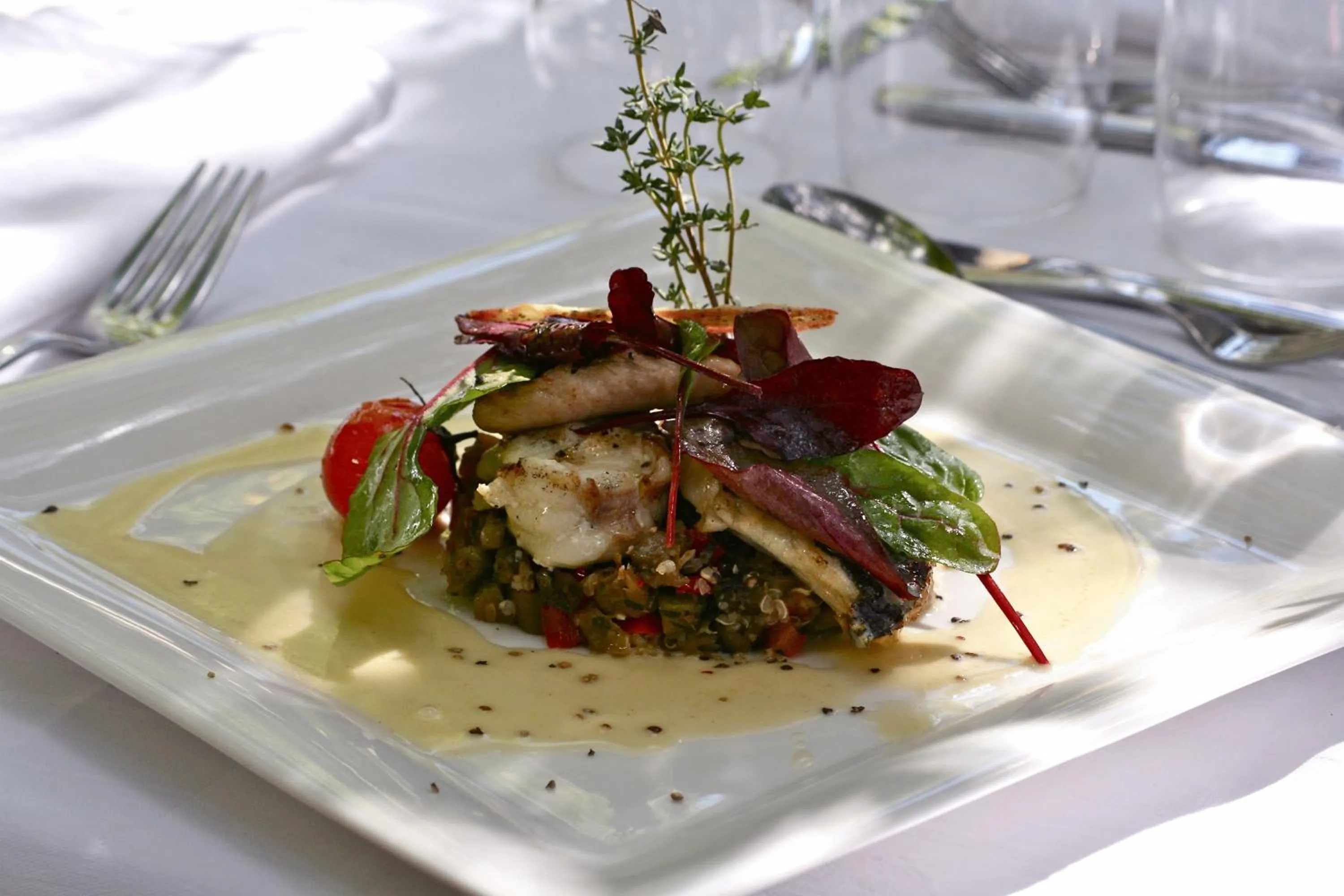 Restaurant/places to eat in Servotel Castagniers