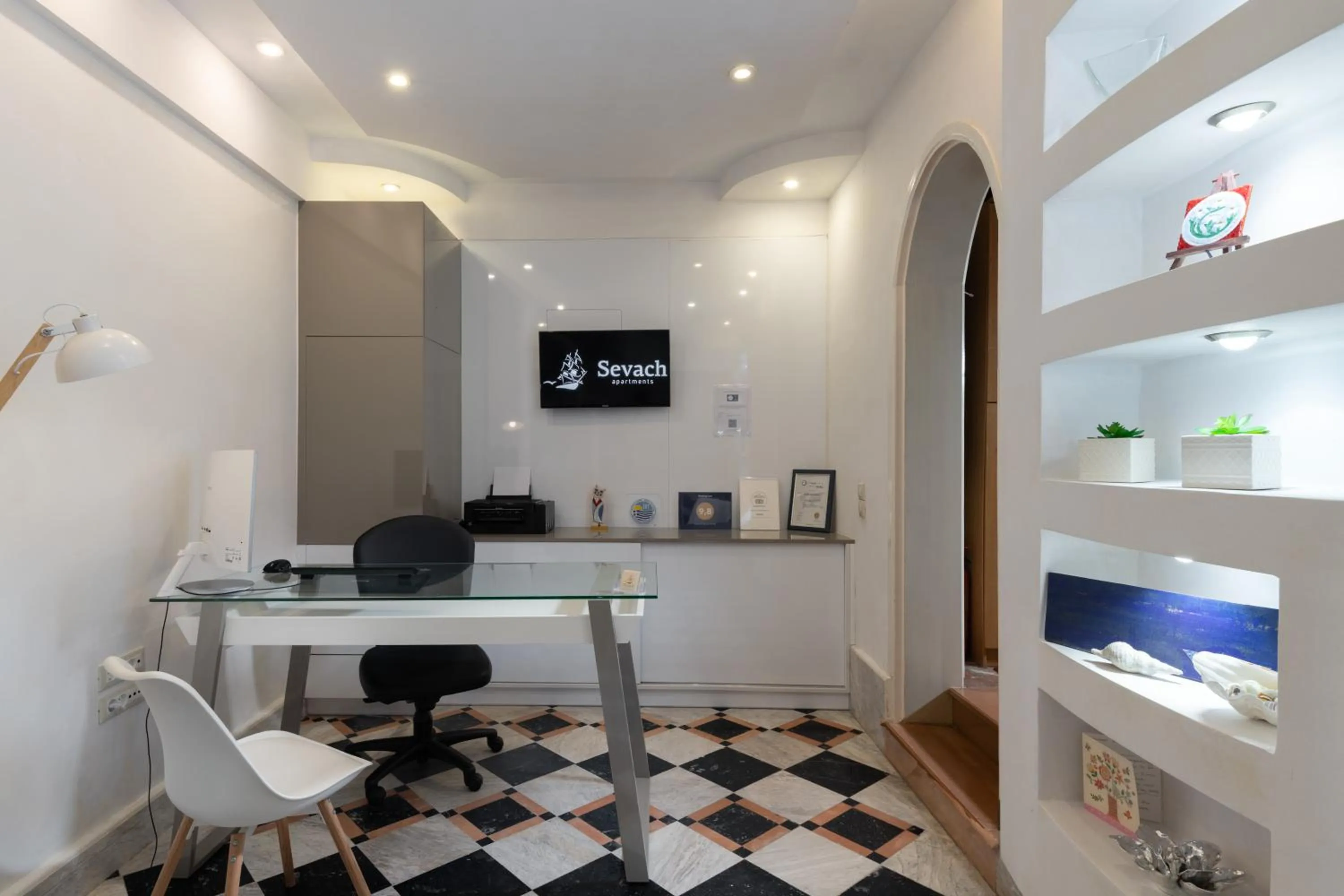 Lobby or reception in Sevach Apartments