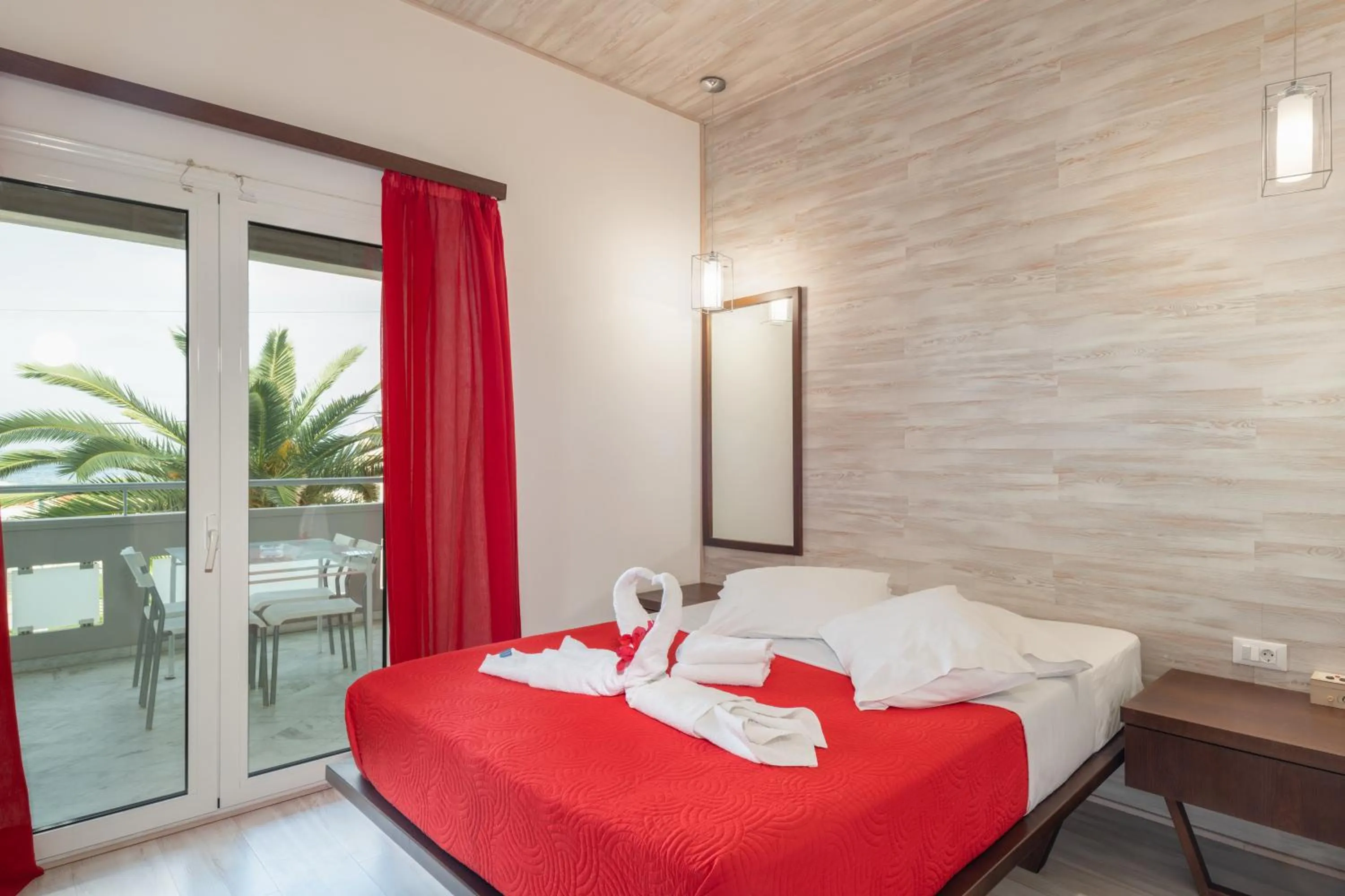 Bedroom, Bed in Sevach Apartments