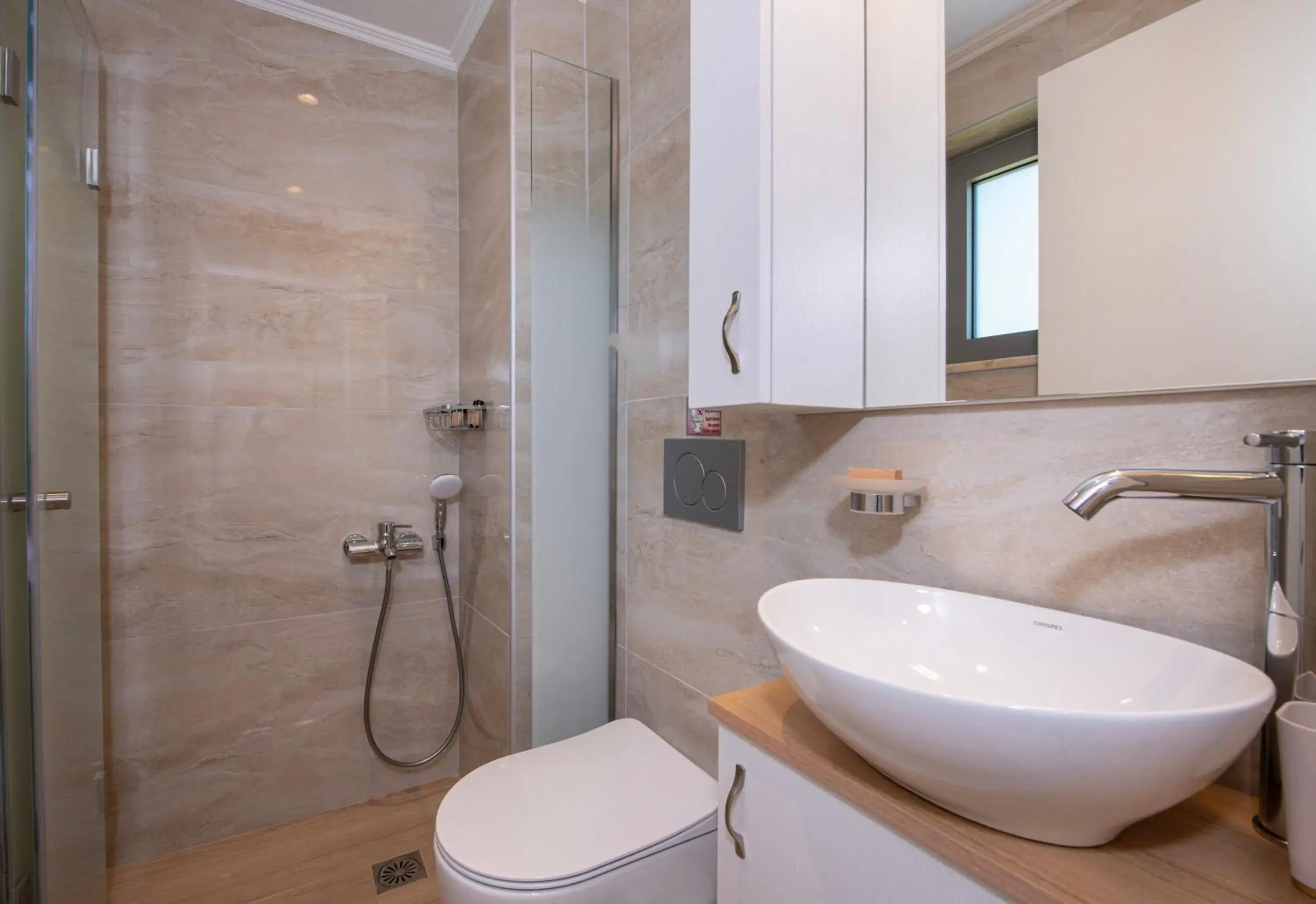 Bathroom in Kiani Beach Resort Family All Inclusive Bathroom in Kiani Beach Resort Family All Inclusive