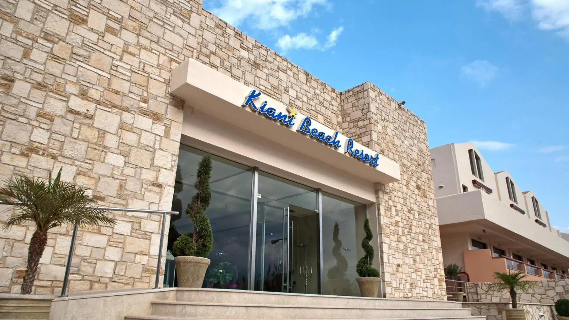 Facade/entrance in Kiani Beach Resort Family All Inclusive Facade/entrance in Kiani Beach Resort Family All Inclusive