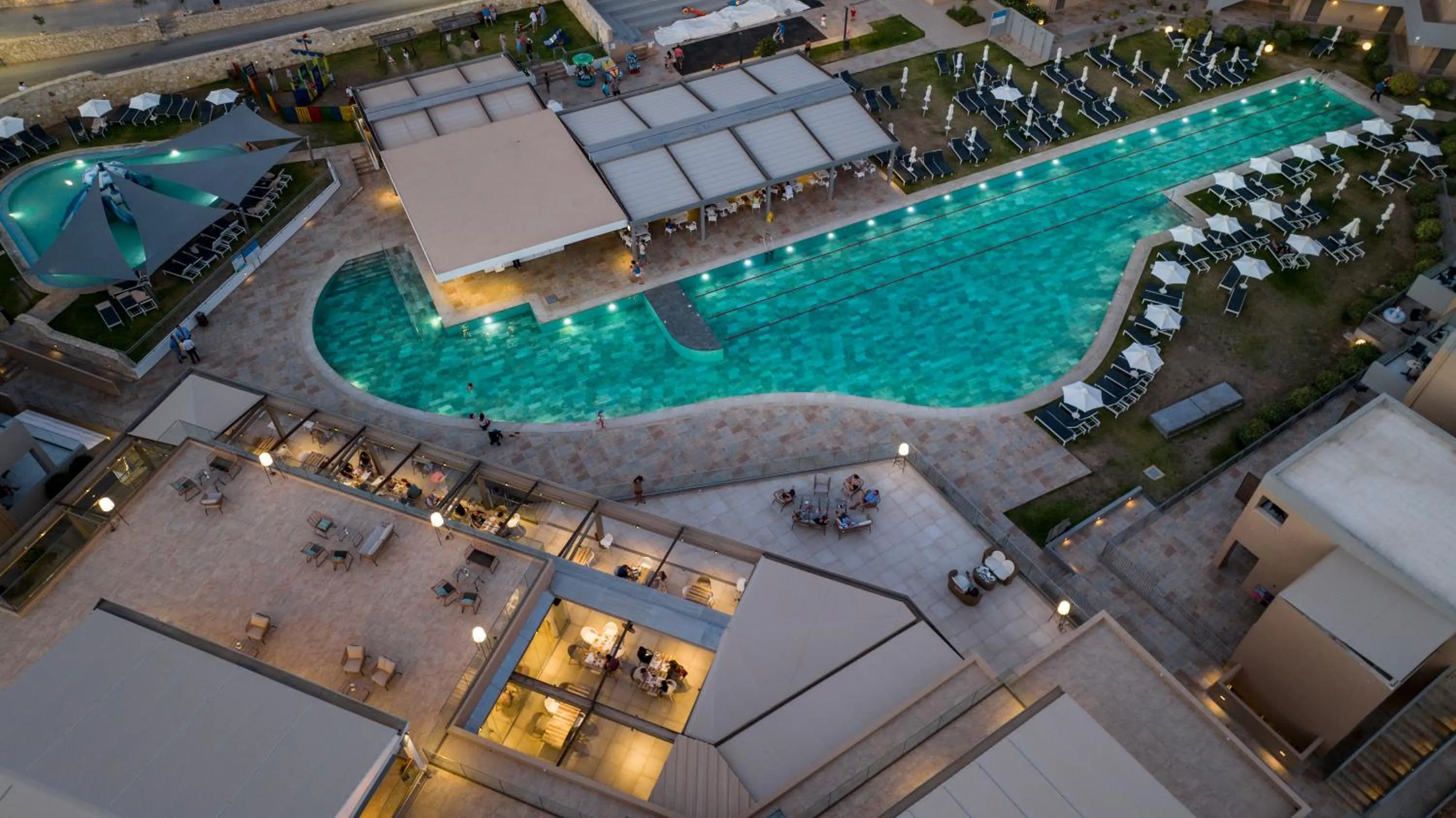 Bird&#x27;s eye view in Kiani Beach Resort Family All Inclusive