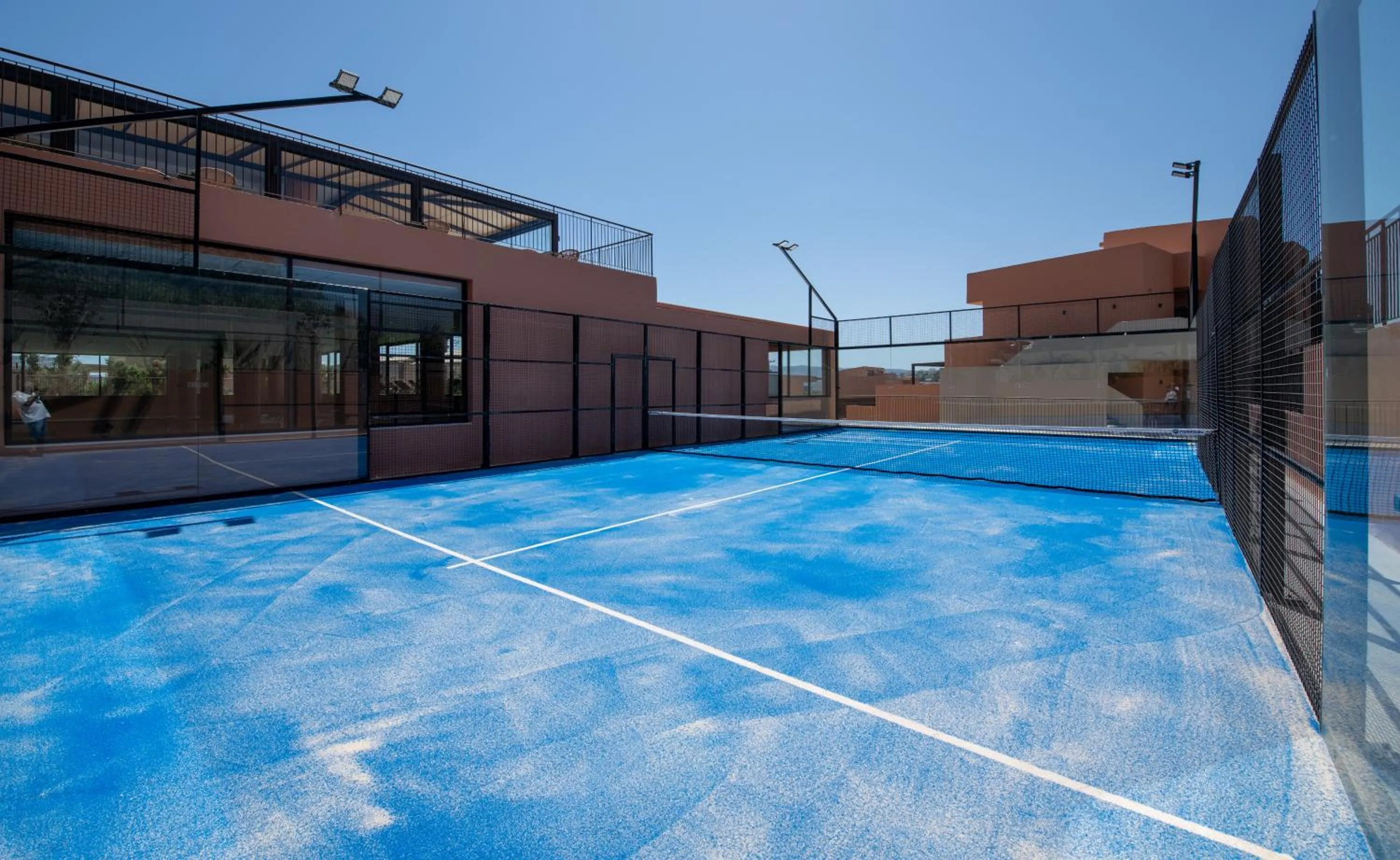Tennis court in Kiani Beach Resort Family All Inclusive