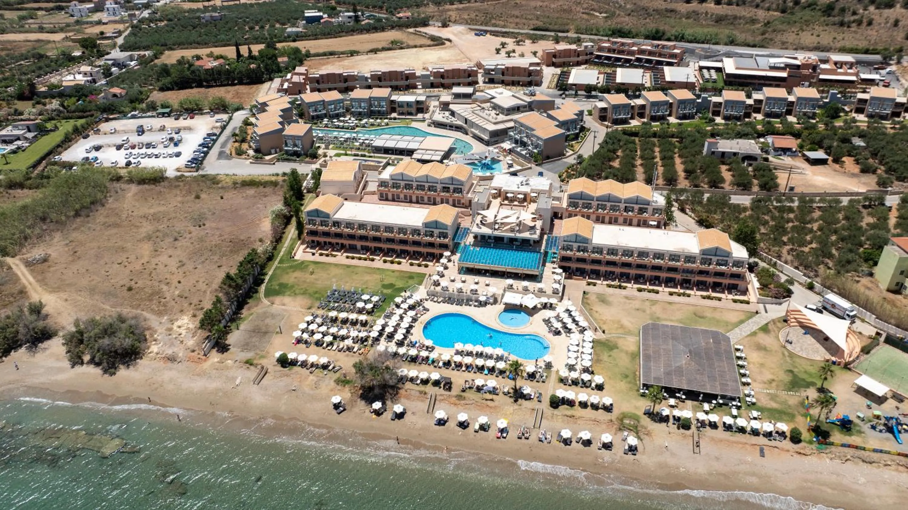 Bird&#x27;s eye view in Kiani Beach Resort Family All Inclusive