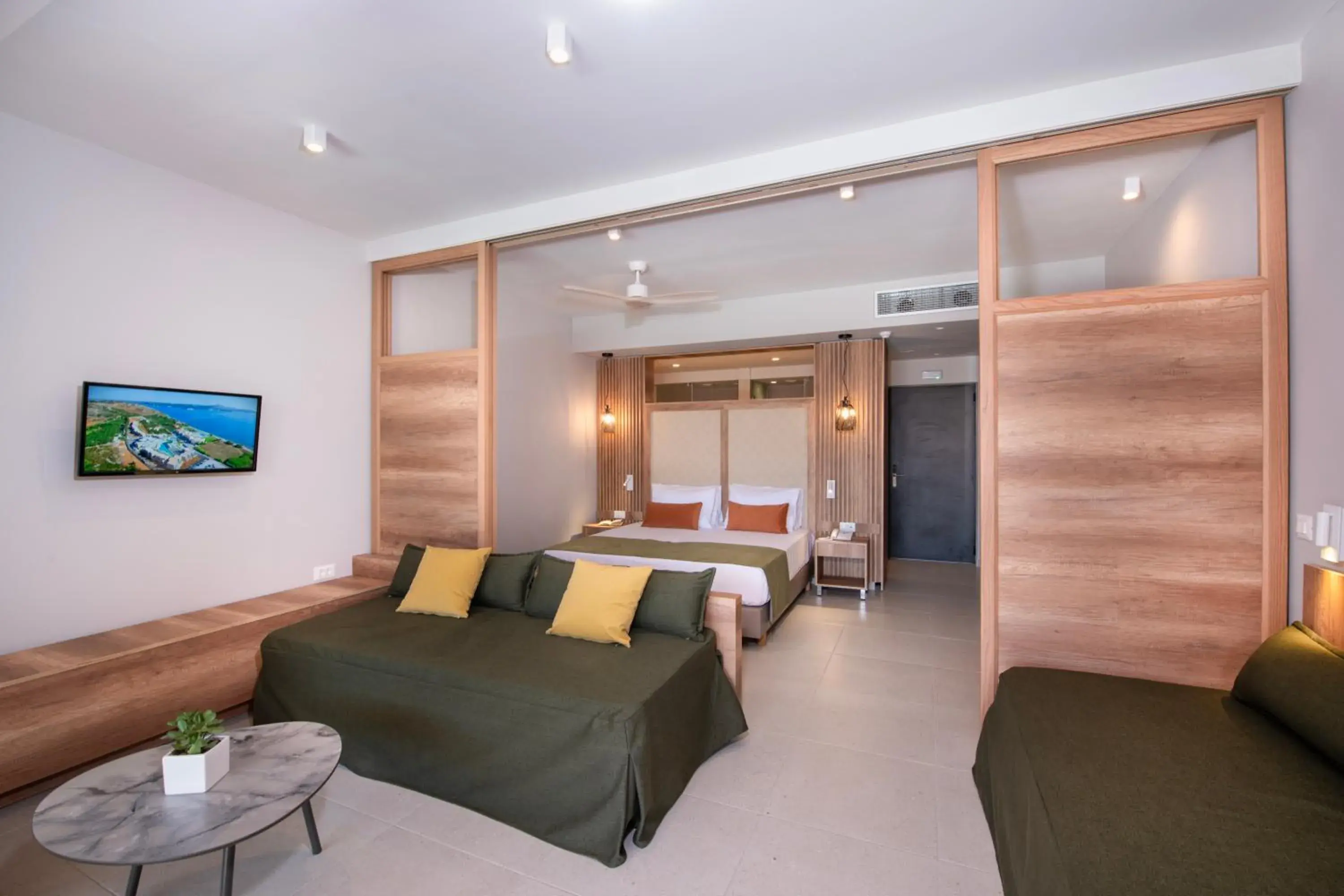 Bed in Kiani Beach Resort Family All Inclusive Bed in Kiani Beach Resort Family All Inclusive