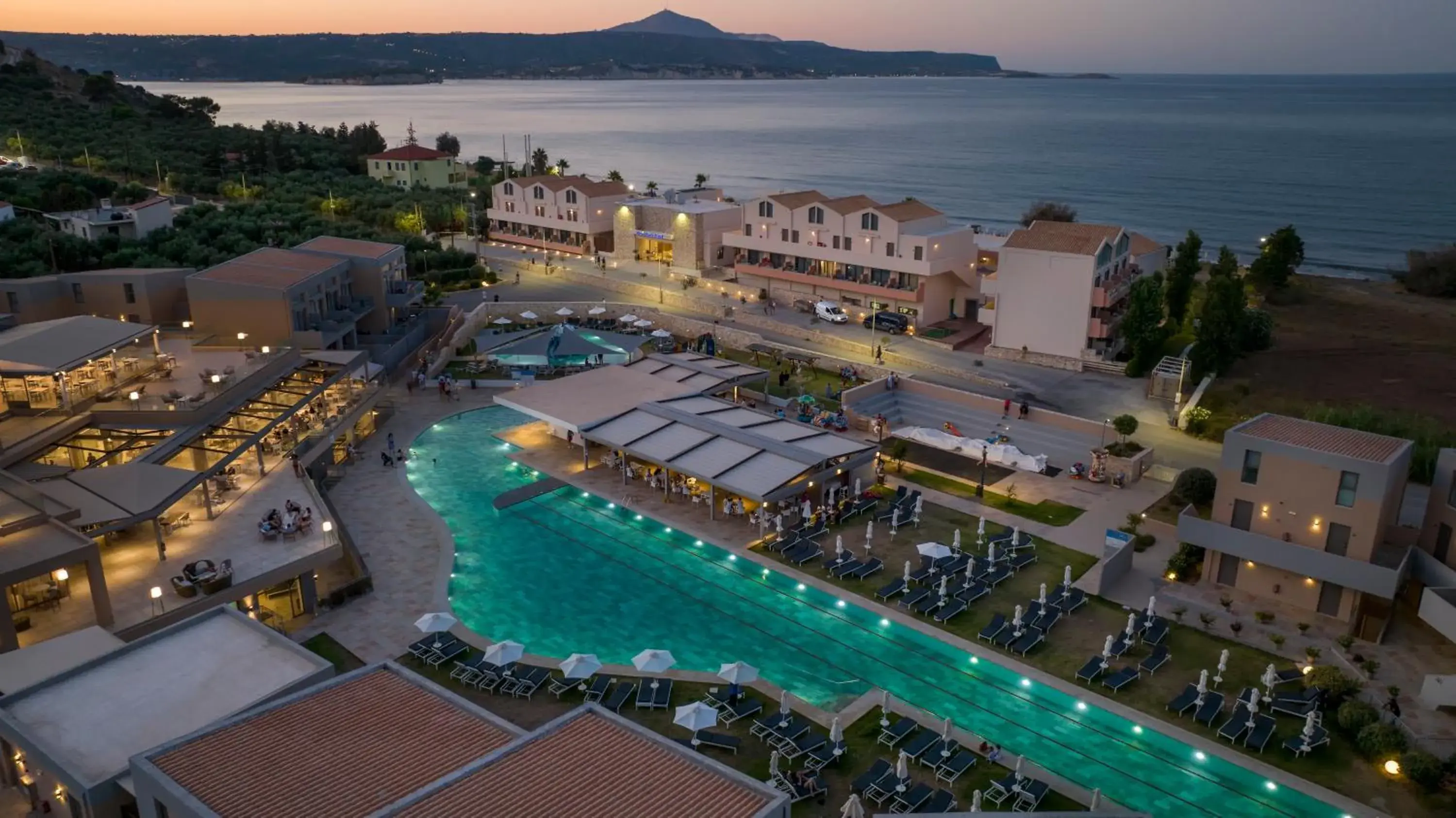 Bird's eye view in Kiani Beach Resort Family All Inclusive Bird's eye view in Kiani Beach Resort Family All Inclusive