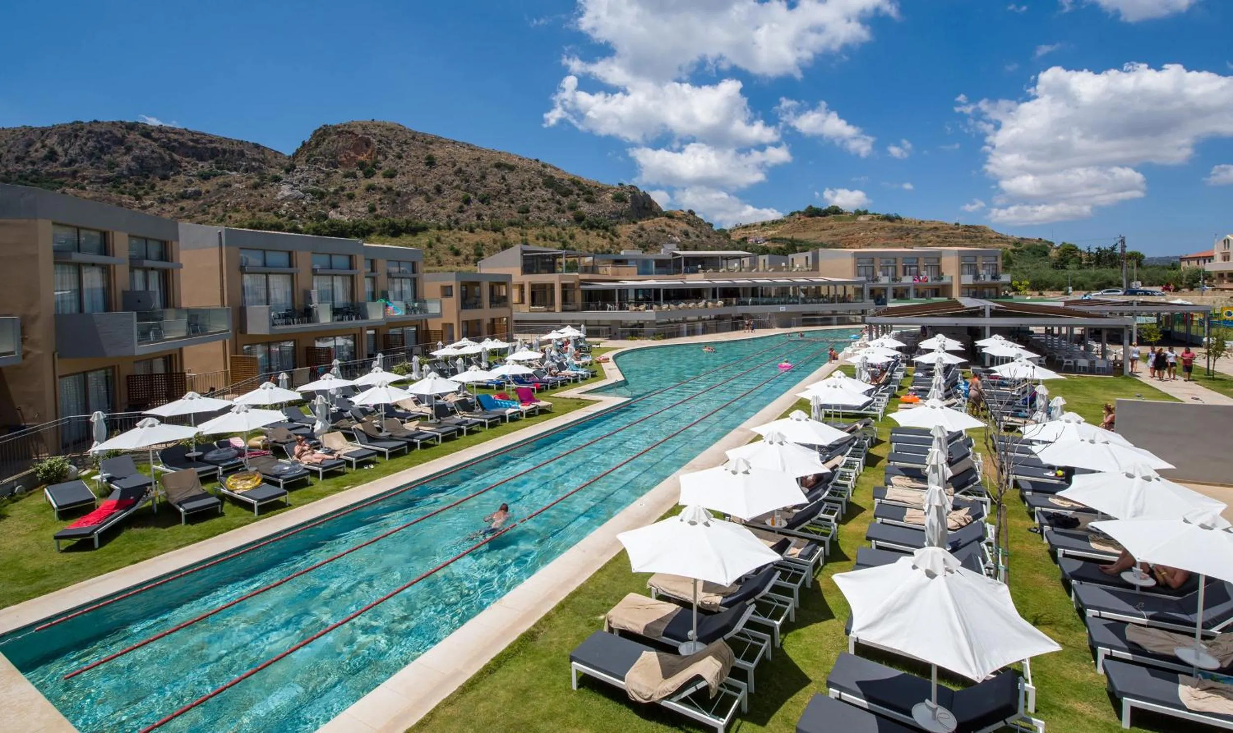 Patio in Kiani Beach Resort Family All Inclusive