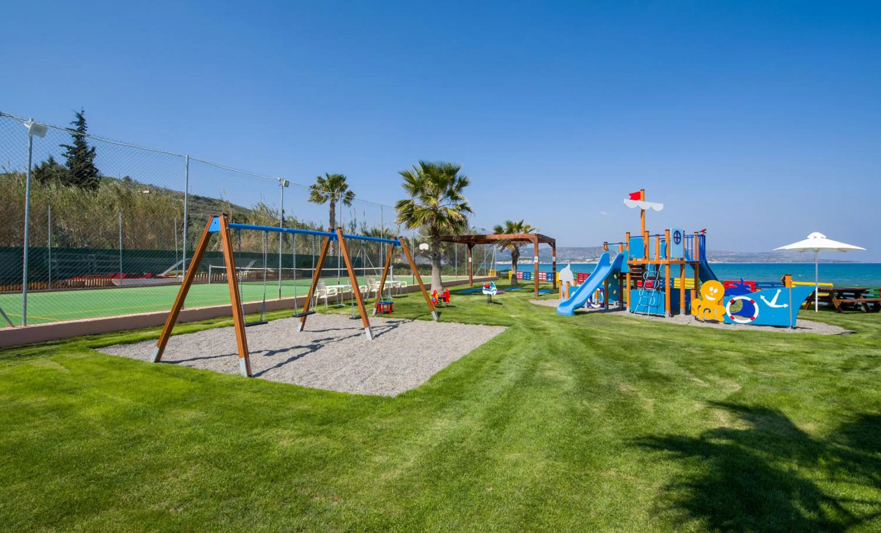 Children play ground in Kiani Beach Resort Family All Inclusive