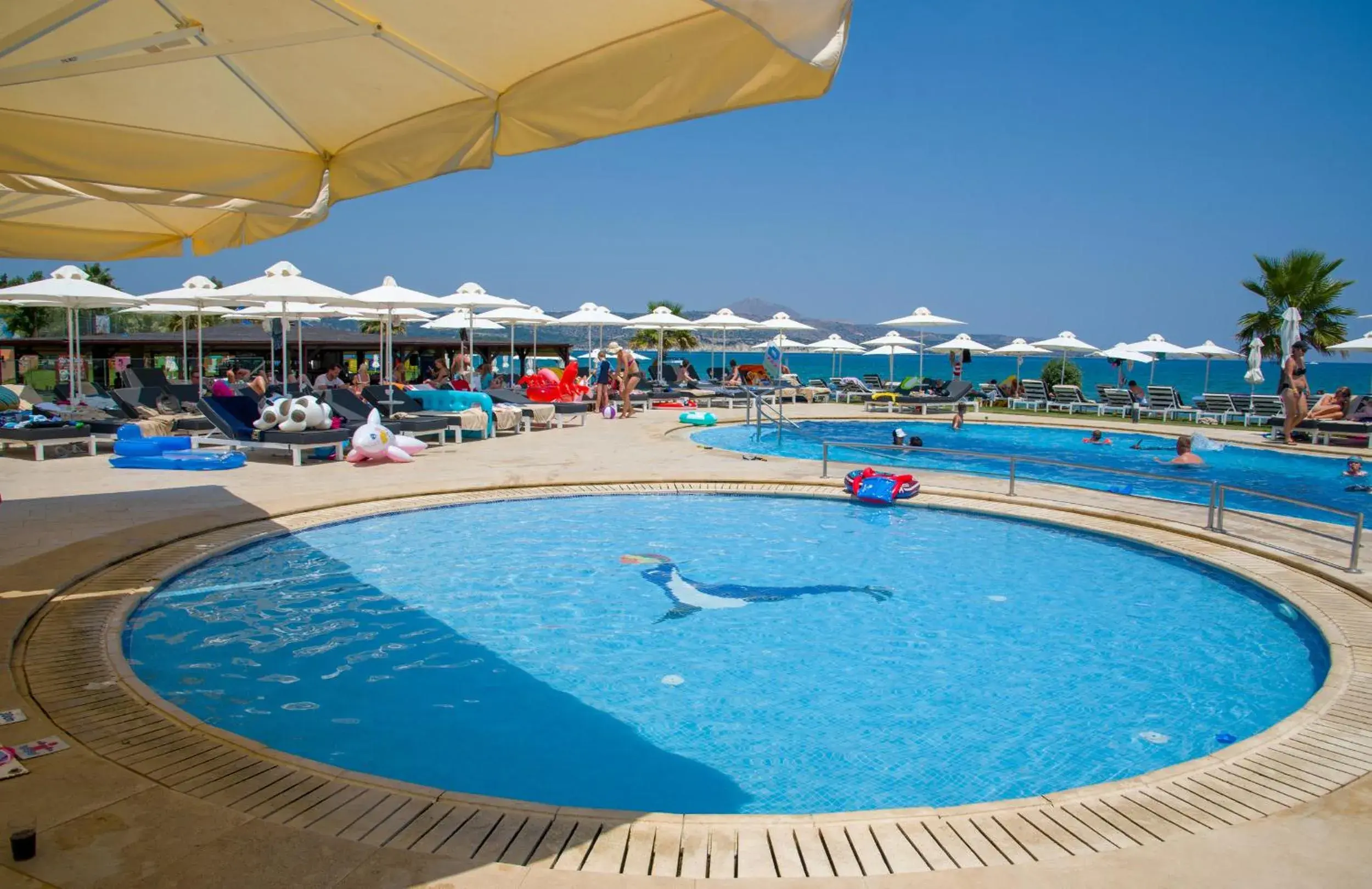 Pool view in Kiani Beach Resort Family All Inclusive Pool view in Kiani Beach Resort Family All Inclusive